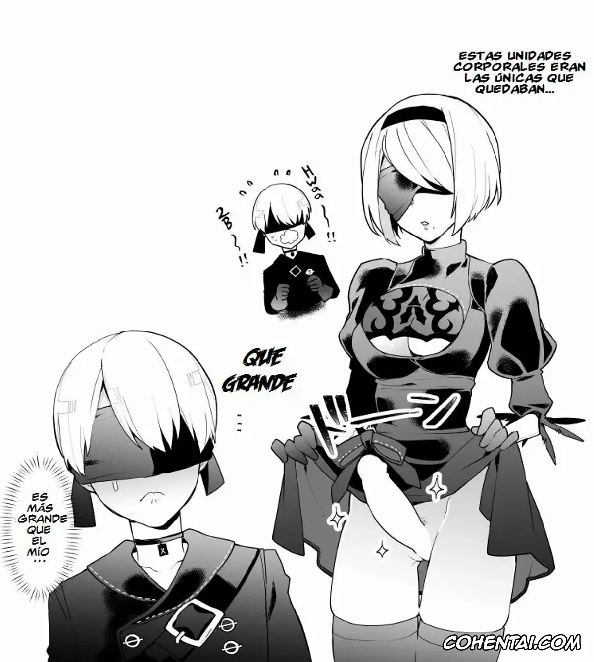 Nier Automata porno, 9S ni Iroiro (NieR:Automata), pagina 11