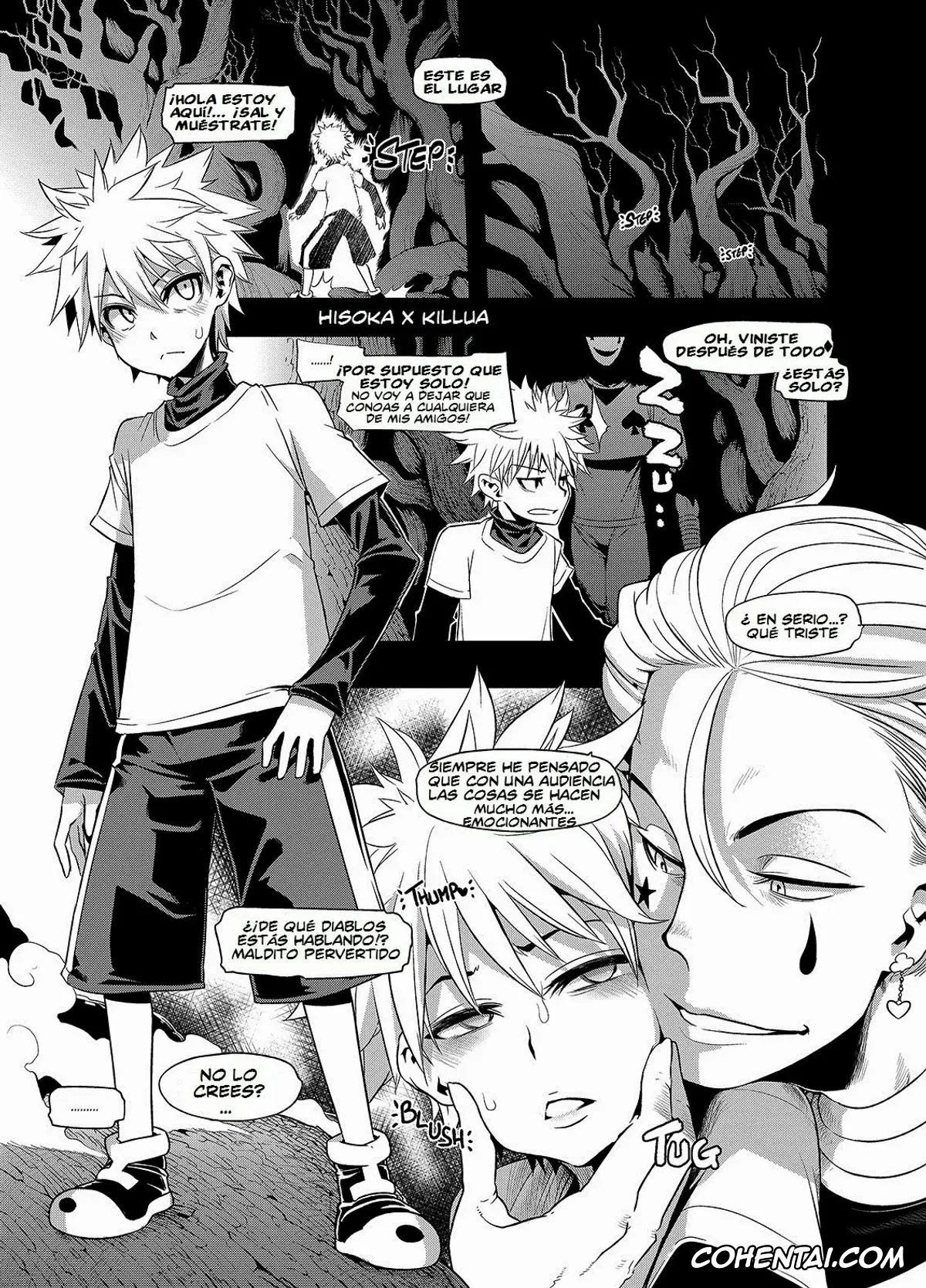 HUNTER x HUNTER porno, Hisoka Morow porno, Killua Zoldyck porno, Ketsu ni Nerai o Cow & Ass (Hunter x Hunter), pagina 2