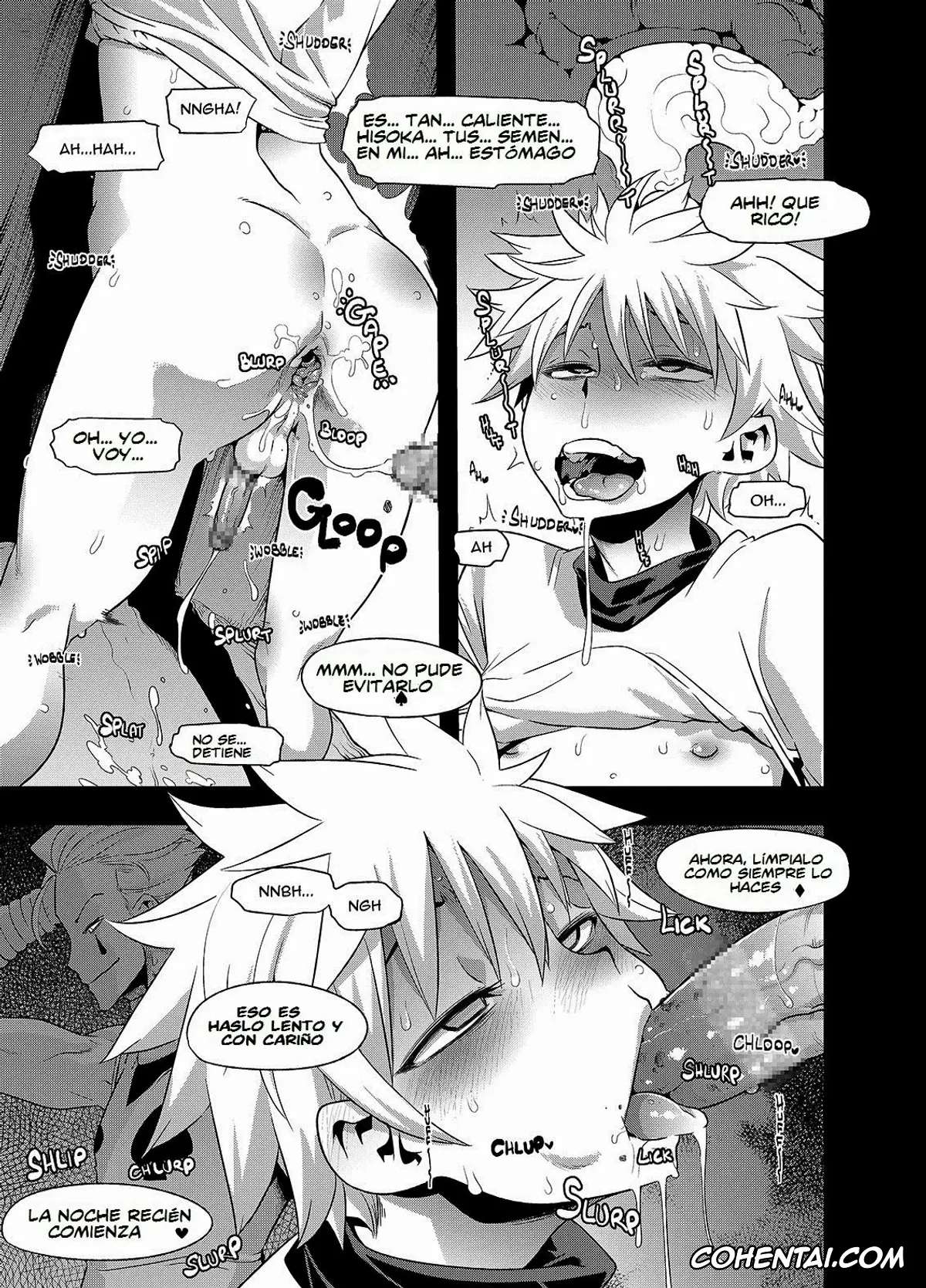 HUNTER x HUNTER porno, Hisoka Morow porno, Killua Zoldyck porno, Ketsu ni Nerai o Cow & Ass (Hunter x Hunter), pagina 5