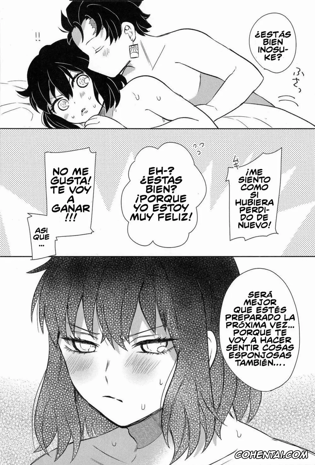 Kimetsu No Yaiba | Demon Slayer hentai, Inosuke Hashibira hentai, Tanjirou Kamado hentai, Kimochi Yosugite Komatte masu (Kimetsu no Yaiba), pagina 24