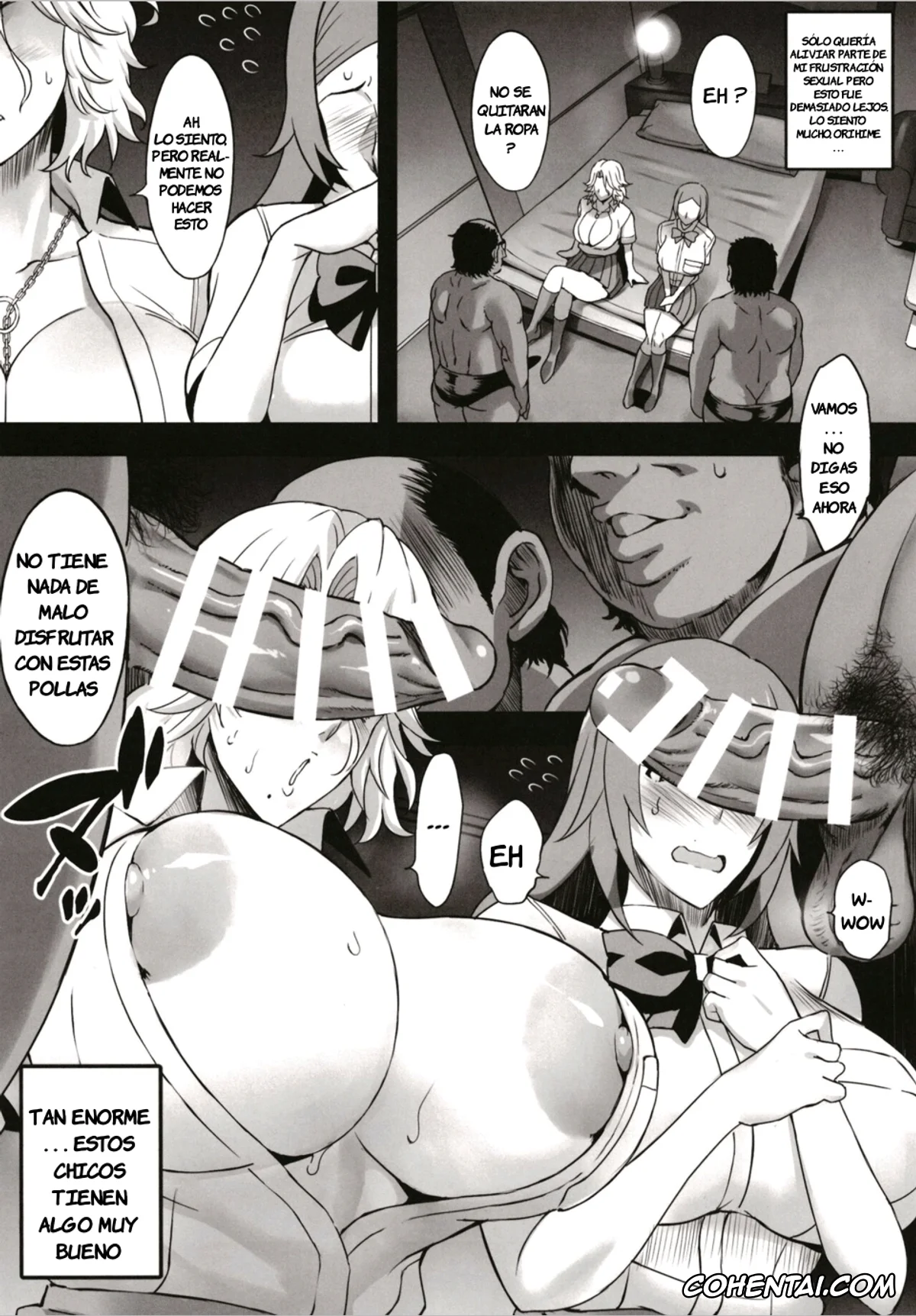 Bleach porno, Orihime Inoue porno, Rangiku Matsumoto porno, BRICOLA 8 (BLEACH), pagina 8