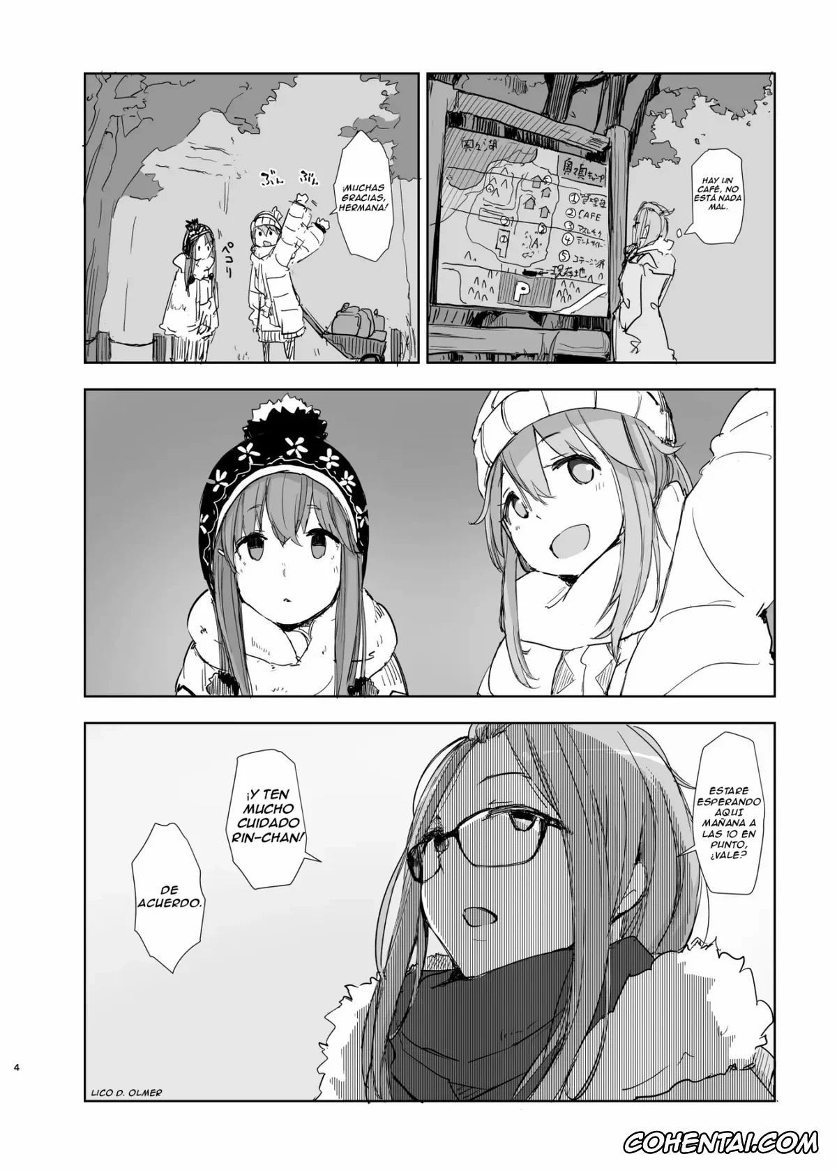 Yuru Camp | Laid-Back Camp hentai, Sakura Kagamihara hentai, Sakura Camp (Yuru Camp), pagina 3