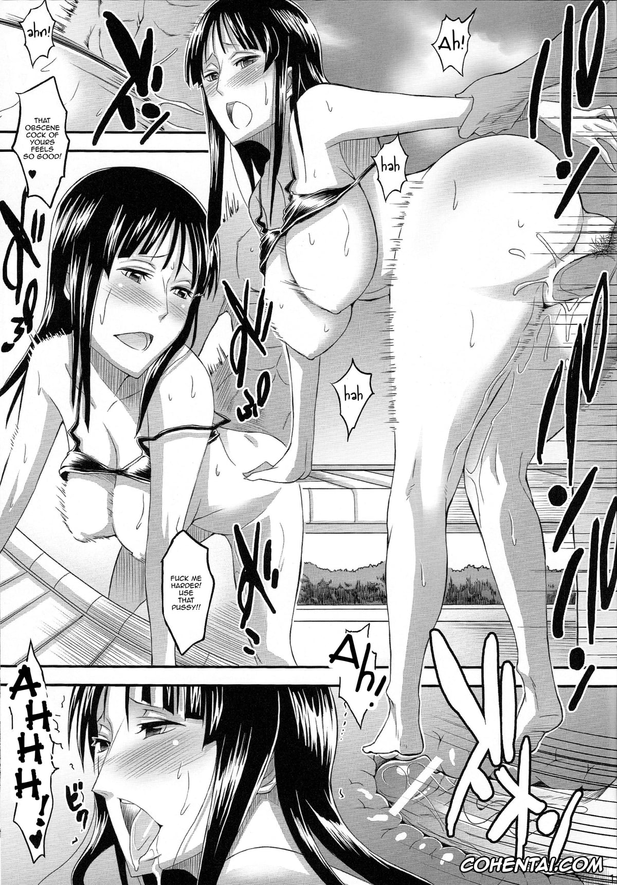 One Piece hentai, Nami hentai, Nico Robin hentai, Rakuen Onna Kaizoku – Woman pirate in paradise (One Piece), pagina 18