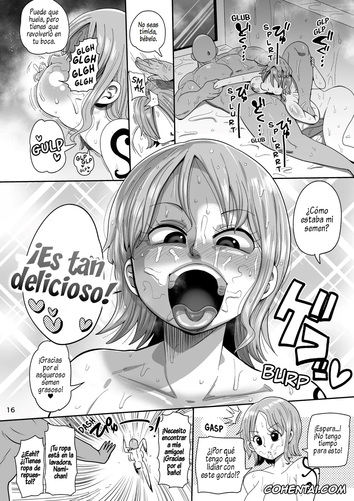 One Piece hentai, 2-nen-go ni Sabaody Shotou de (One Piece), pagina 15