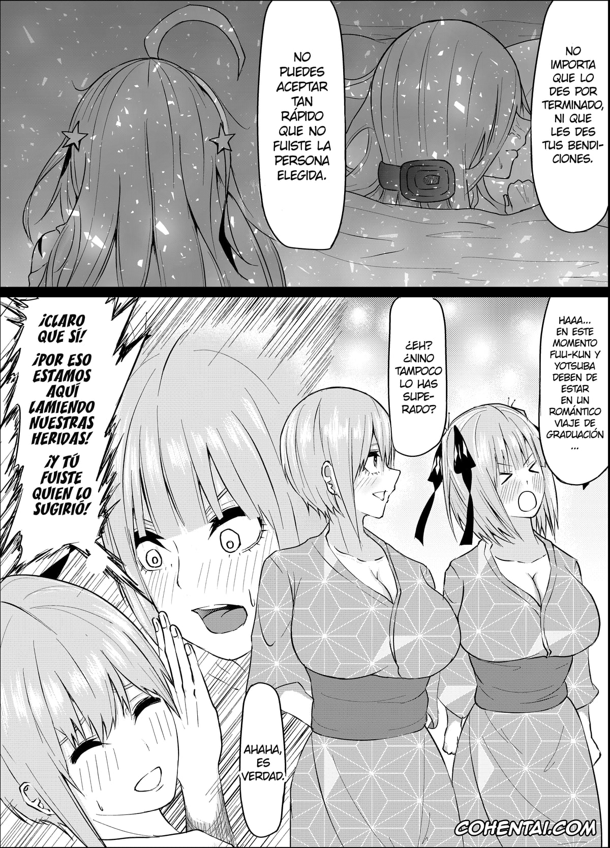Gotoubun No Hanayome | The Quintessential Quintuplets xxx, Ichika Nakano xxx, Nino Nakano xxx, Ichika to Nino ga Ochiru Hanashi (Gotoubun no Hanayome), pagina 4