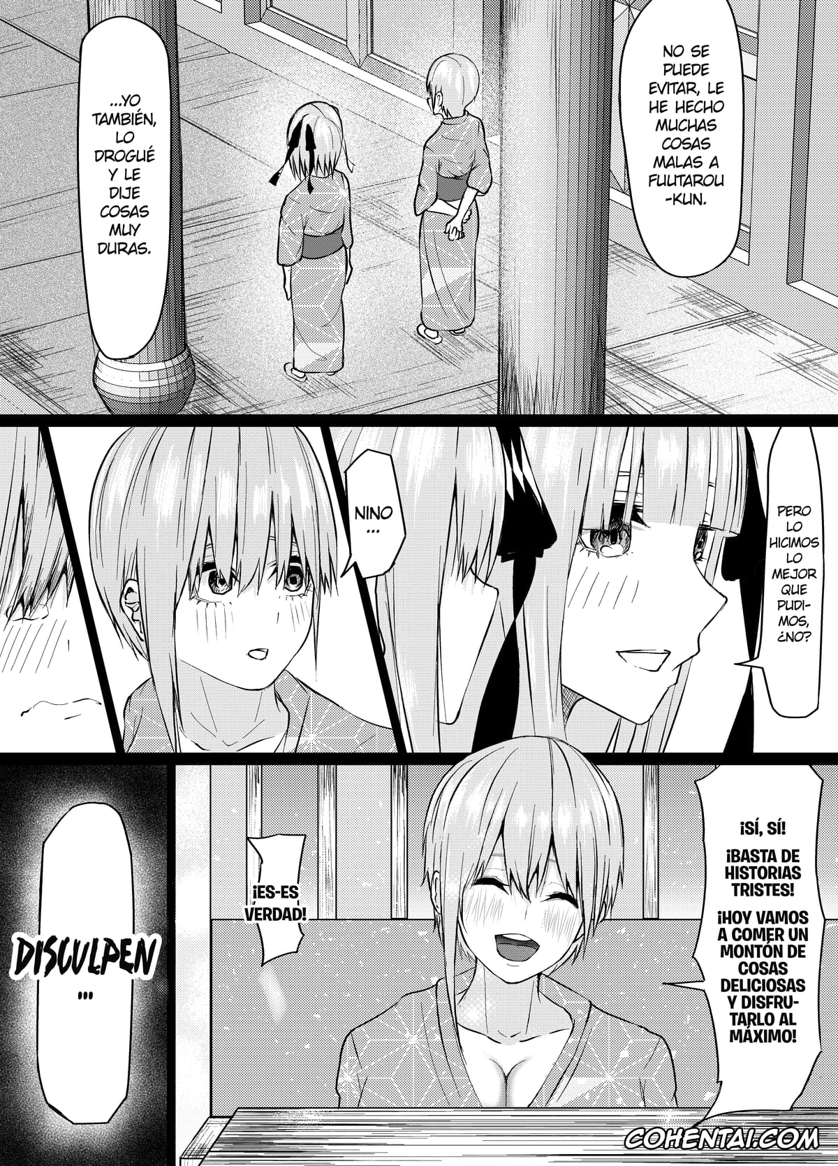 Gotoubun No Hanayome | The Quintessential Quintuplets porno, Ichika Nakano porno, Nino Nakano porno, Ichika to Nino ga Ochiru Hanashi (Gotoubun no Hanayome), pagina 5