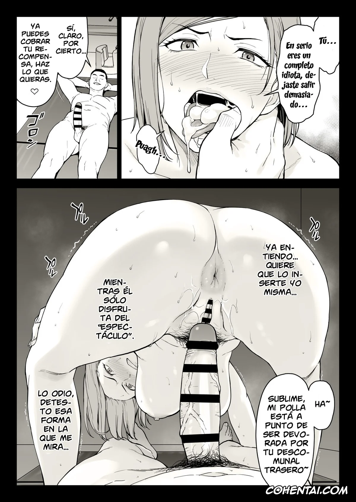 Jujutsu Kaisen hentai, Nobara Kugisaki hentai, Kugisaki Anal Otoshi (Jujutsu Kaisen), pagina 36
