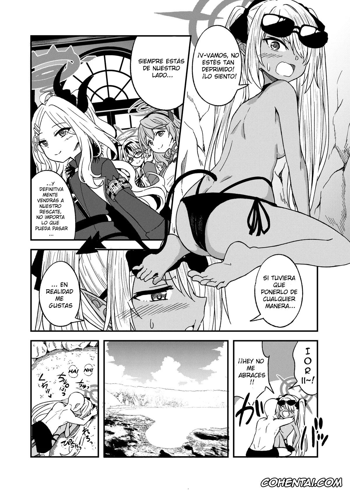 Blue Archive hentai, Iori Shiromi hentai, Sensei hentai, Iori Iin to Hito Yasumi! (Blue Archive), pagina 3