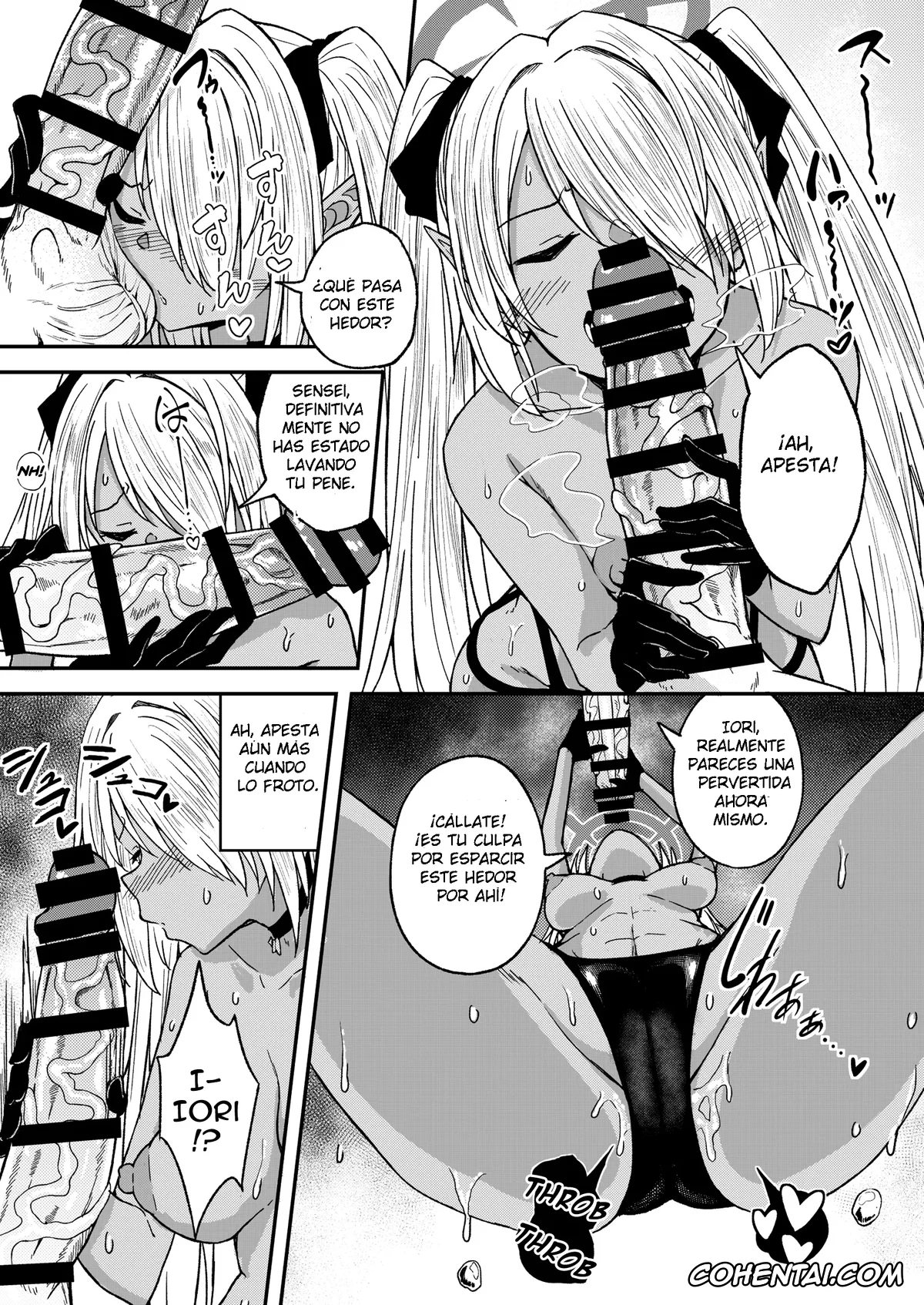 Blue Archive hentai, Iori Shiromi hentai, Sensei hentai, Iori Iin to Hito Yasumi! (Blue Archive), pagina 6