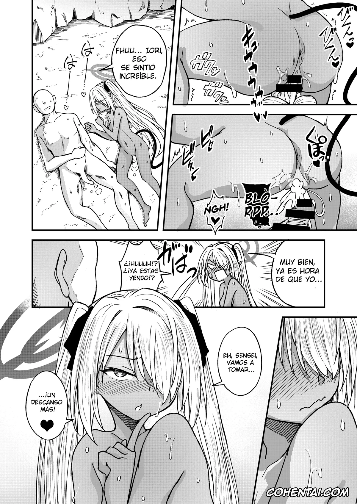 Blue Archive hentai, Iori Shiromi hentai, Sensei hentai, Iori Iin to Hito Yasumi! (Blue Archive), pagina 21