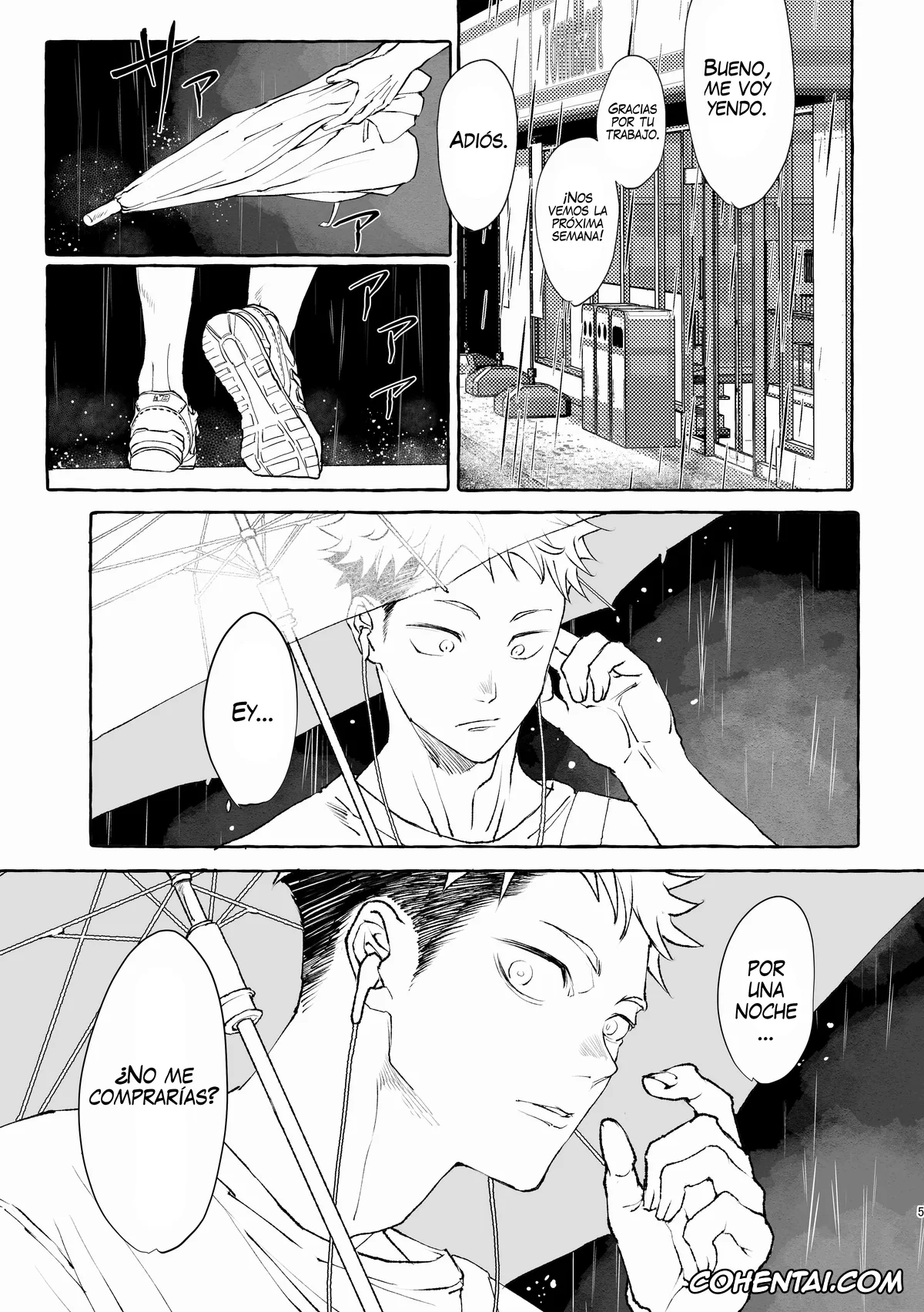 Jujutsu Kaisen porno, Choso porno, Yuuji Itadori porno, Inryoku no Petrichor (Jujutsu Kaisen), pagina 5