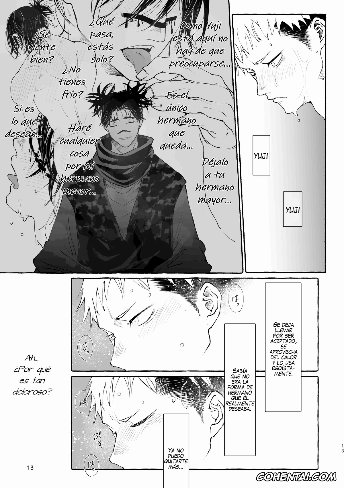 Jujutsu Kaisen xxx, Choso xxx, Yuuji Itadori xxx, Inryoku no Petrichor (Jujutsu Kaisen), pagina 13