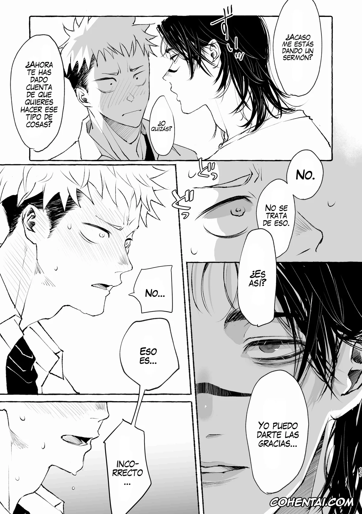Jujutsu Kaisen porno, Choso porno, Yuuji Itadori porno, Inryoku no Petrichor (Jujutsu Kaisen), pagina 17