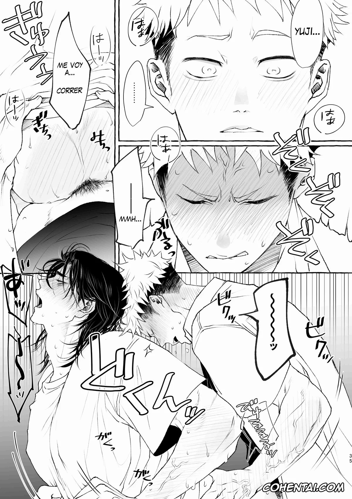 Jujutsu Kaisen porno, Choso porno, Yuuji Itadori porno, Inryoku no Petrichor (Jujutsu Kaisen), pagina 35
