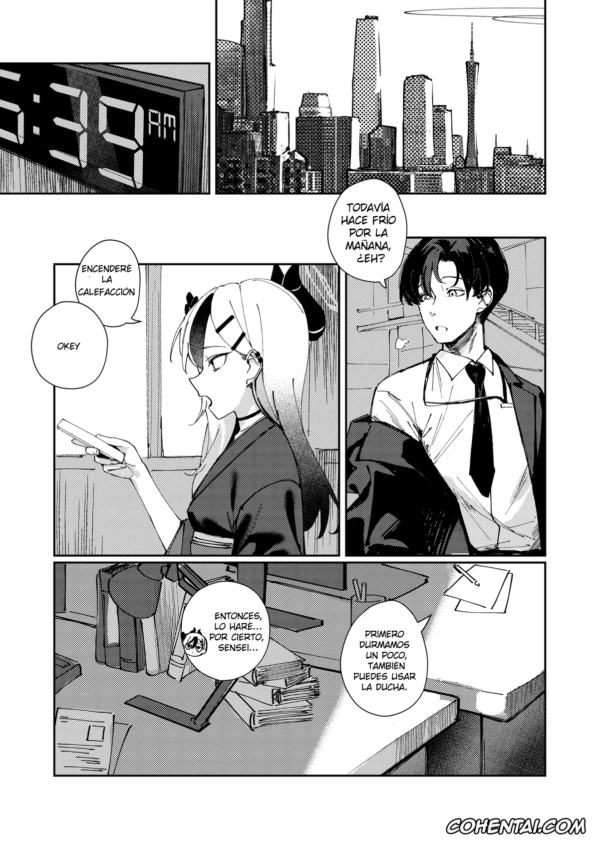 Blue Archive hentai, Kayoko Onikata hentai, Sensei hentai, Marude Koibito no You na – Just like a lover (Blue Archive), pagina 3