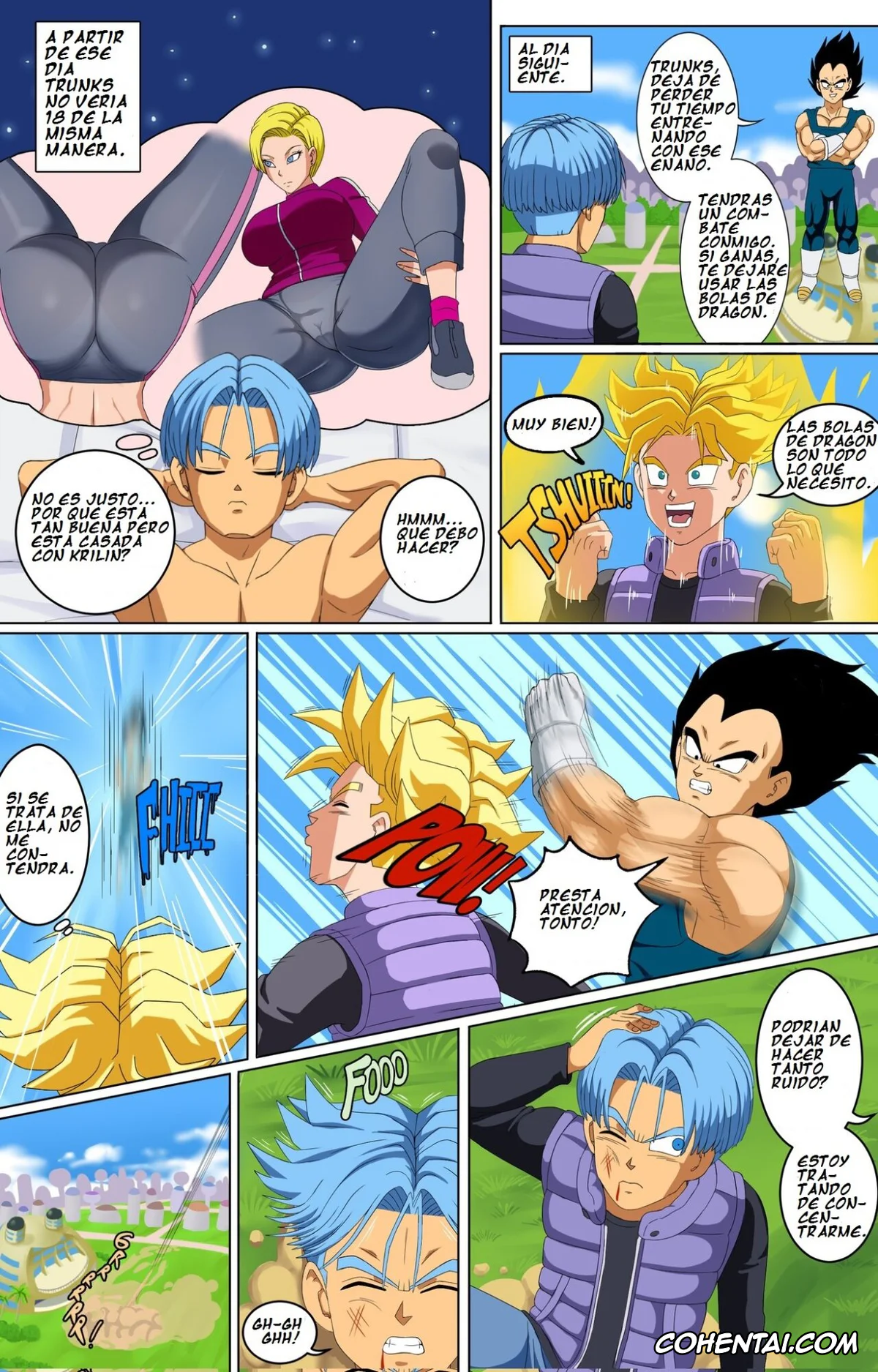 Dragon Ball Super hentai, Android 18 hentai, Son Goten hentai, Trunks Briefs hentai, SUPA HERO for sale! (Dragon Ball Super), pagina 3