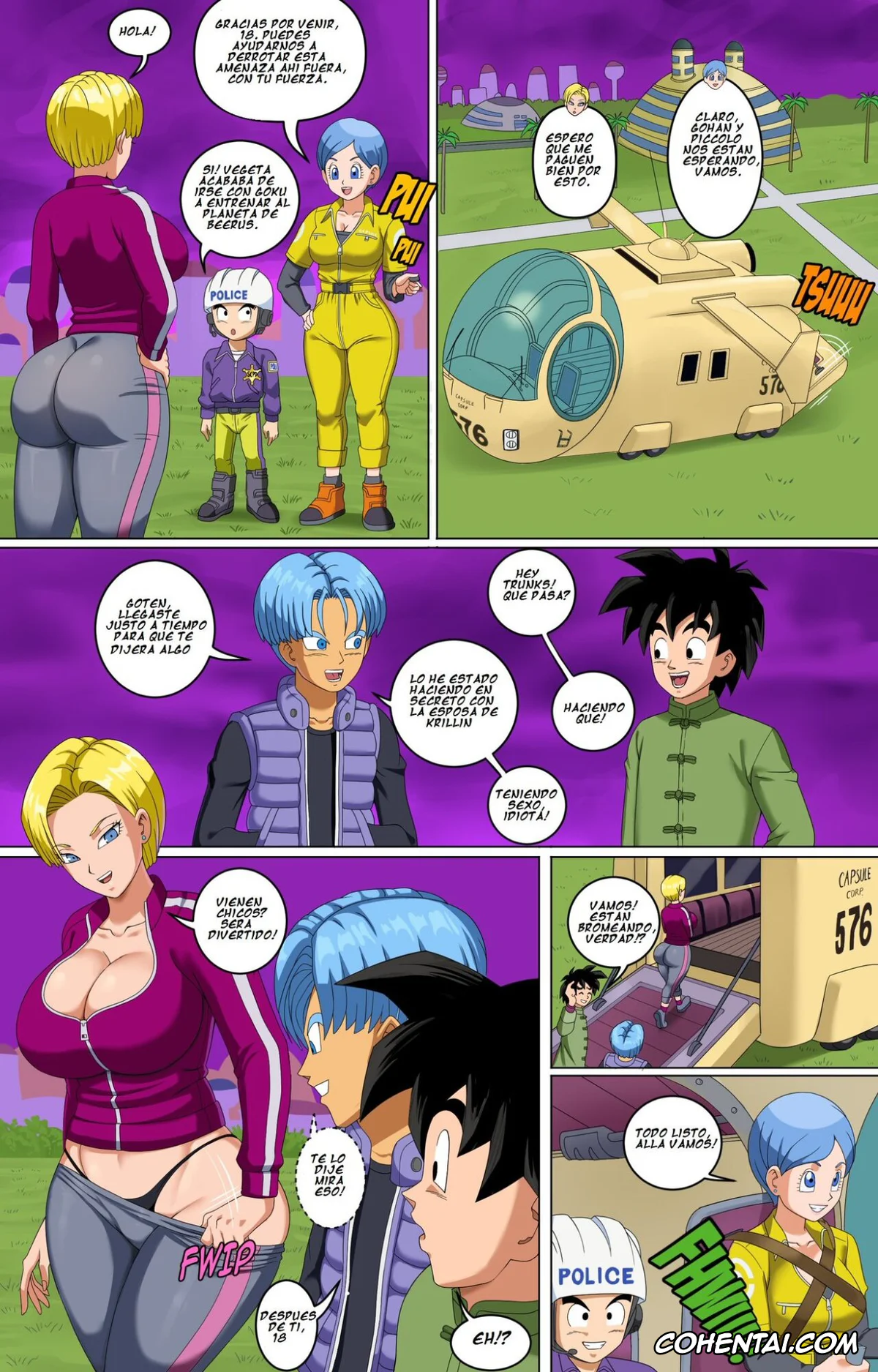 Dragon Ball Super xxx, Android 18 xxx, Son Goten xxx, Trunks Briefs xxx, SUPA HERO for sale! (Dragon Ball Super), pagina 19