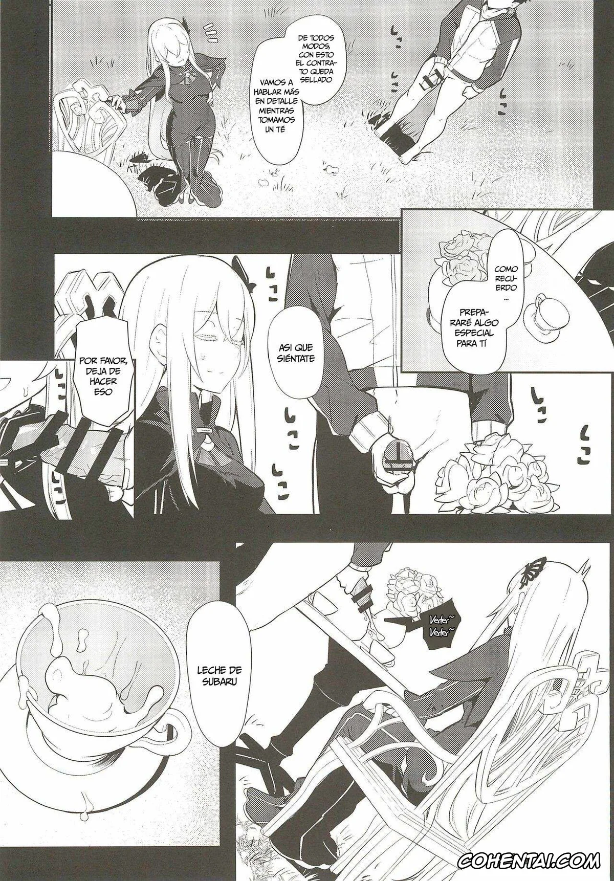 Re:Zero kara Hajimeru Isekai Seikatsu porno, Echidna porno, Echidna sukebebon I (Re:Zero kara Hajimeru Isekai Seikatsu), pagina 14