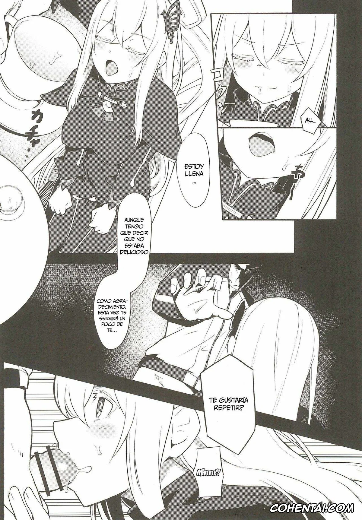 Re:Zero kara Hajimeru Isekai Seikatsu xxx, Echidna xxx, Echidna sukebebon I (Re:Zero kara Hajimeru Isekai Seikatsu), pagina 16