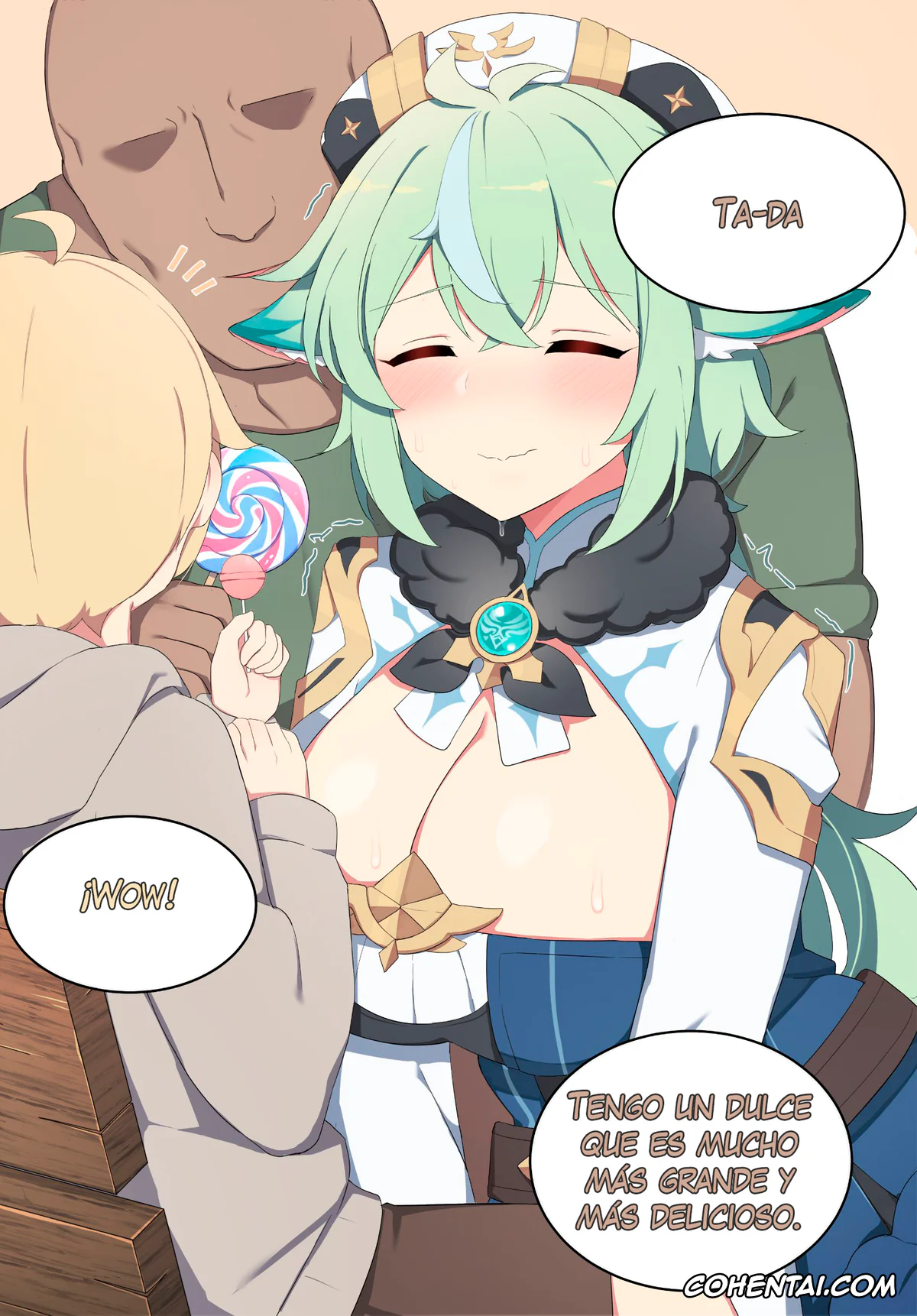 Genshin Impact hentai, Sucrose hentai, Sucrose (Genshin Impact), pagina 9