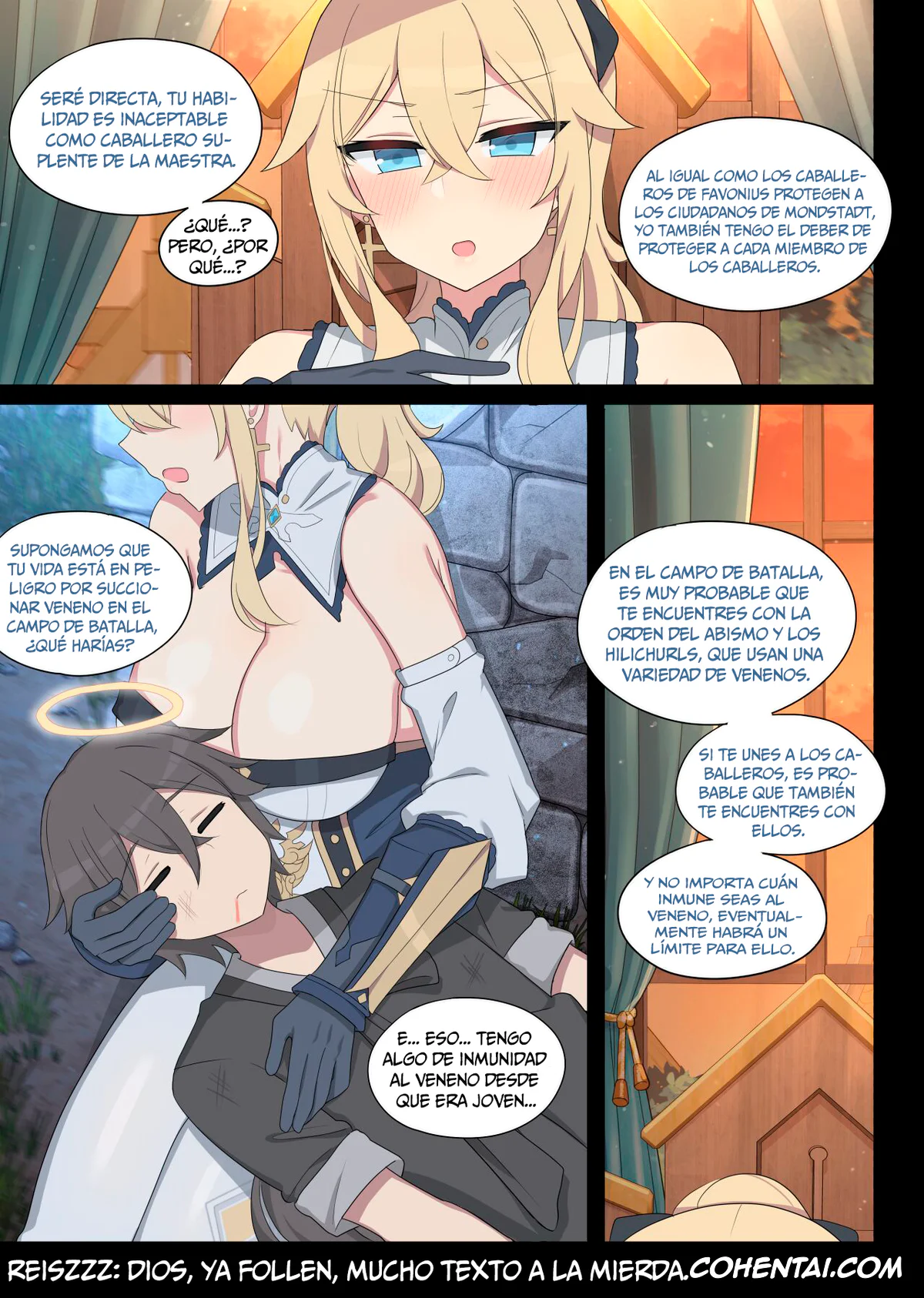 Genshin Impact hentai, Jean Gunnhildr hentai, Jean 1-3 (Genshin Impact), pagina 60