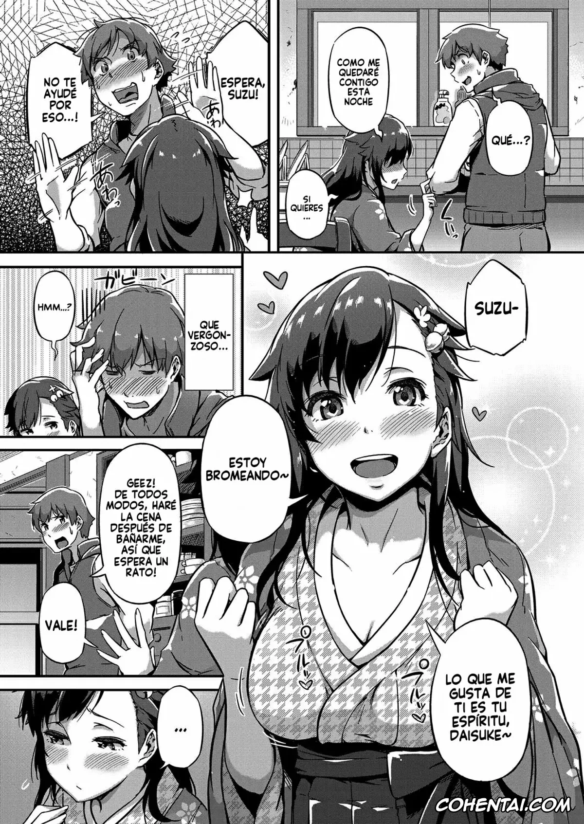 Revistas porno, COMIC ExE porno, Haru o Maneku Suzu (COMIC ExE 13), pagina 5