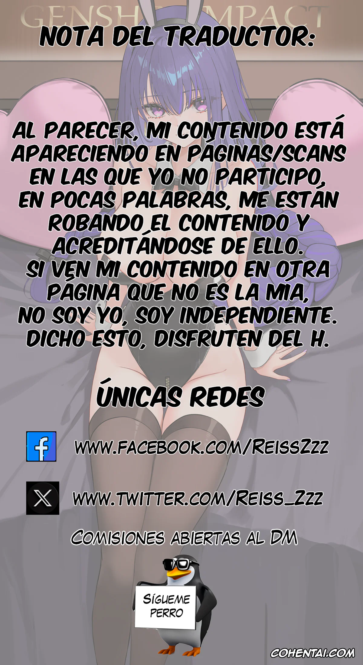 Genshin Impact porno, Gorou porno, Raiden Shogun porno, Raiden x Gorou (Genshin Impact), pagina 20