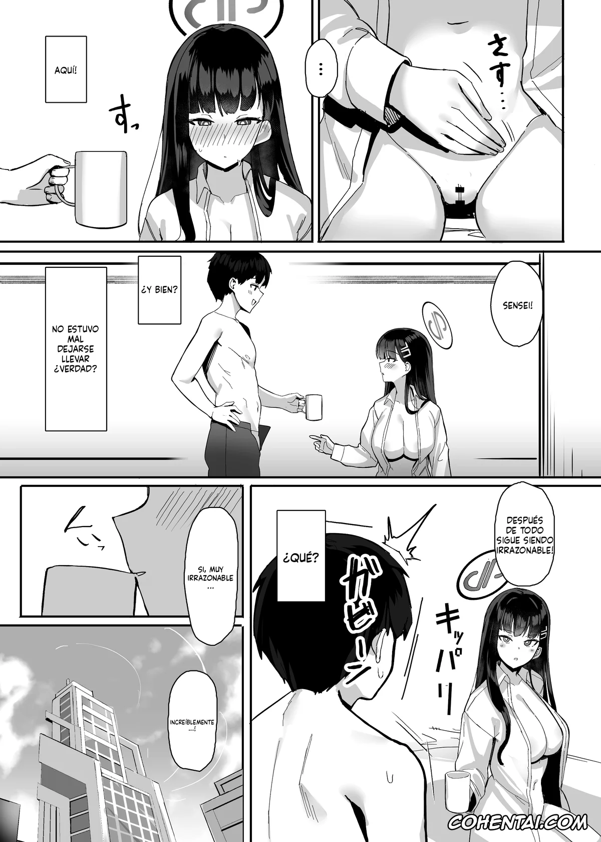 Blue Archive hentai, Rio Tsukatsuki hentai, Sensei hentai, Rio no Gouri wa Ikioi de Ose (Blue Archive), pagina 30