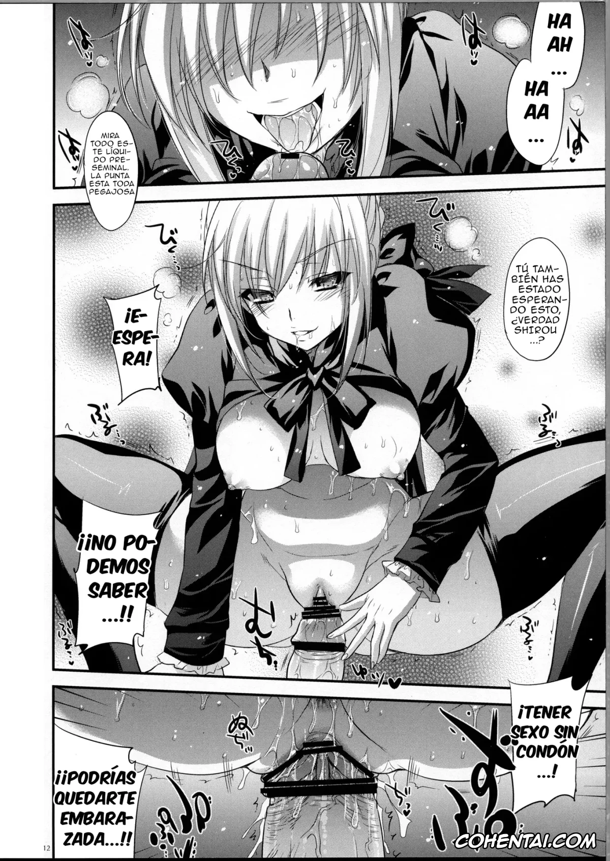 Fate/stay night hentai, Saber | Arturia Pendragon hentai, GARIGARI 38 (Fate/stay night), pagina 12