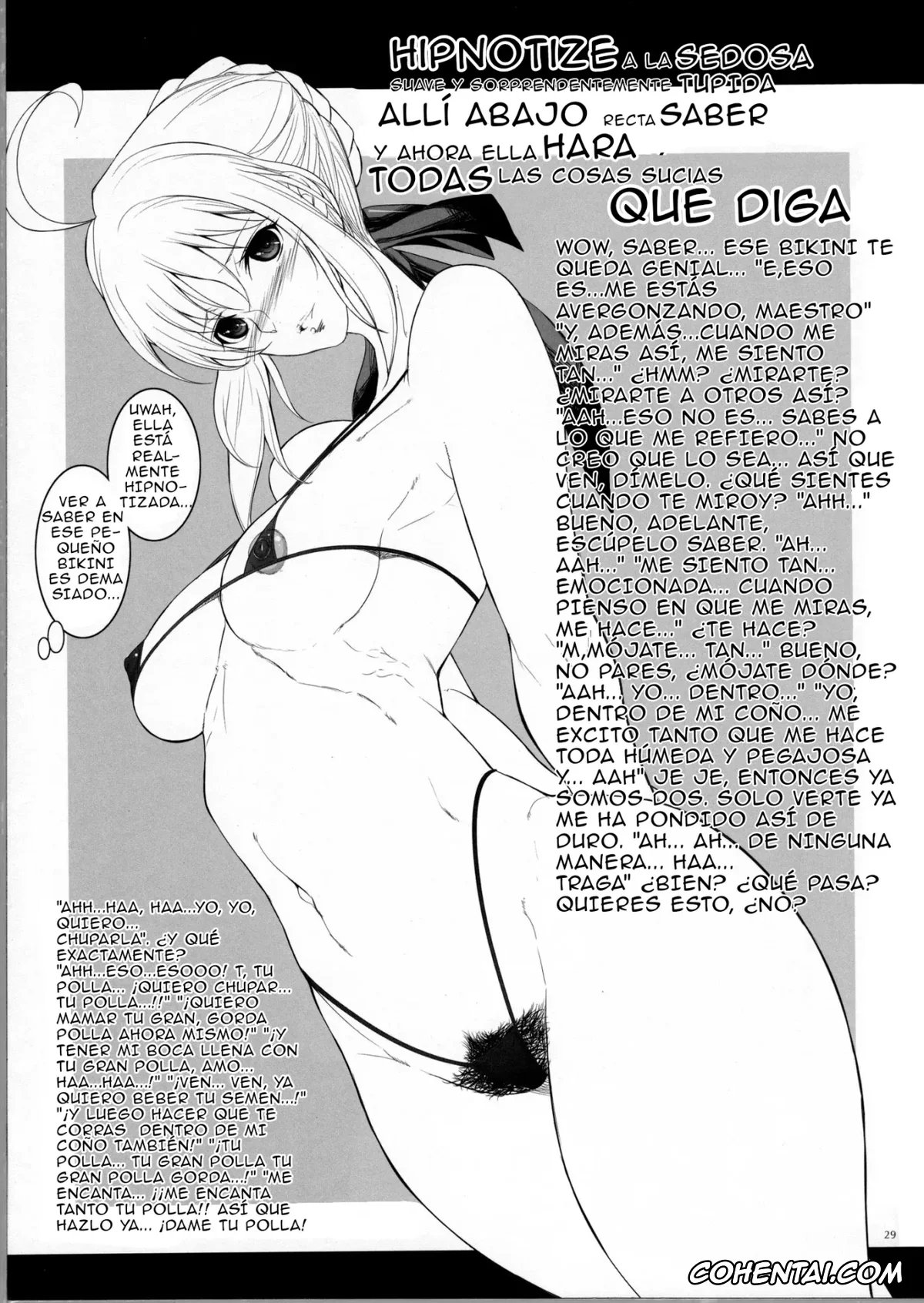 Fate/stay night xxx, Saber | Arturia Pendragon xxx, GARIGARI 38 (Fate/stay night), pagina 28