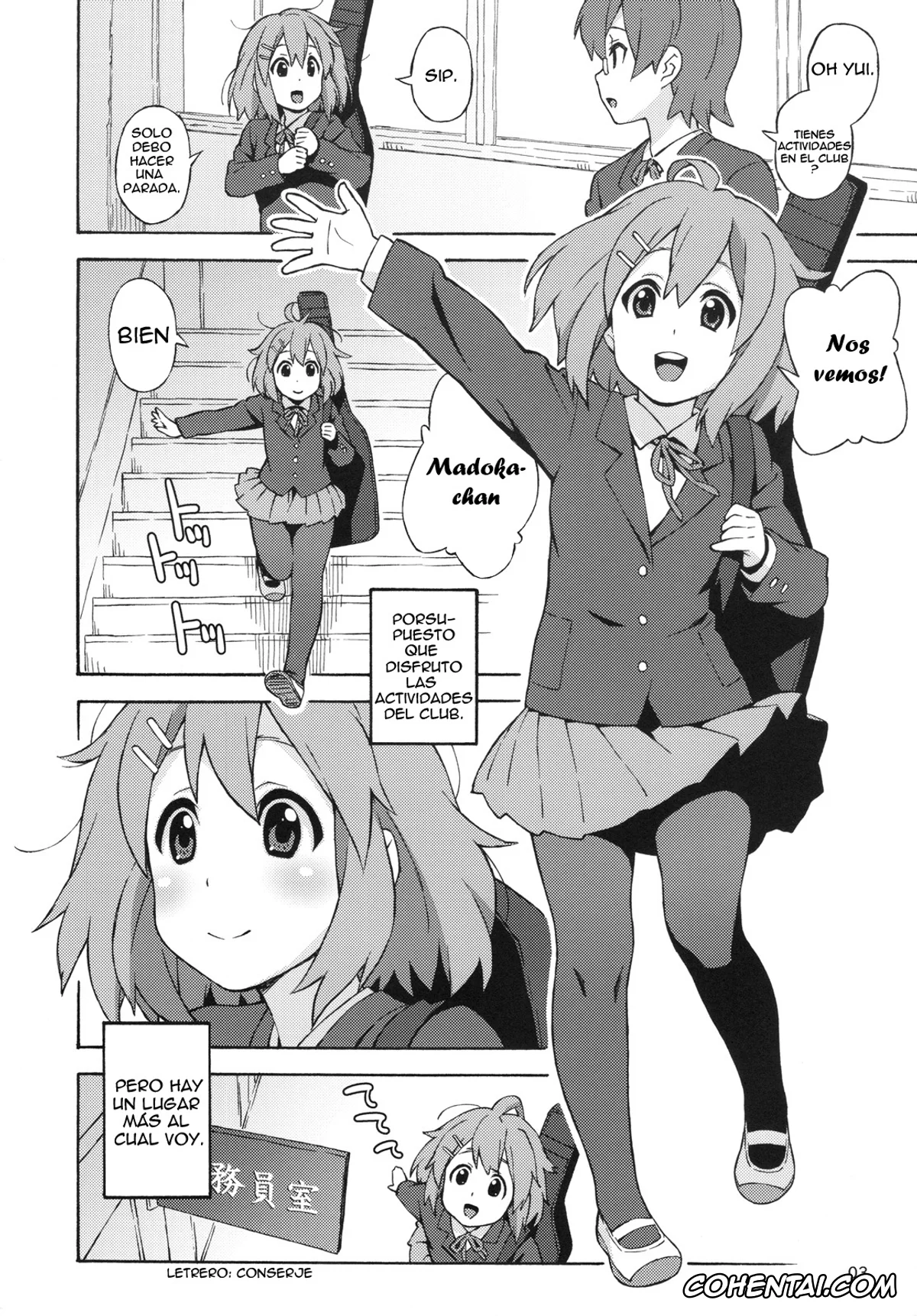 K-ON! hentai, Azusa Nakano hentai, Yui Hirasawa hentai, fortissimo (K-ON!), pagina 3