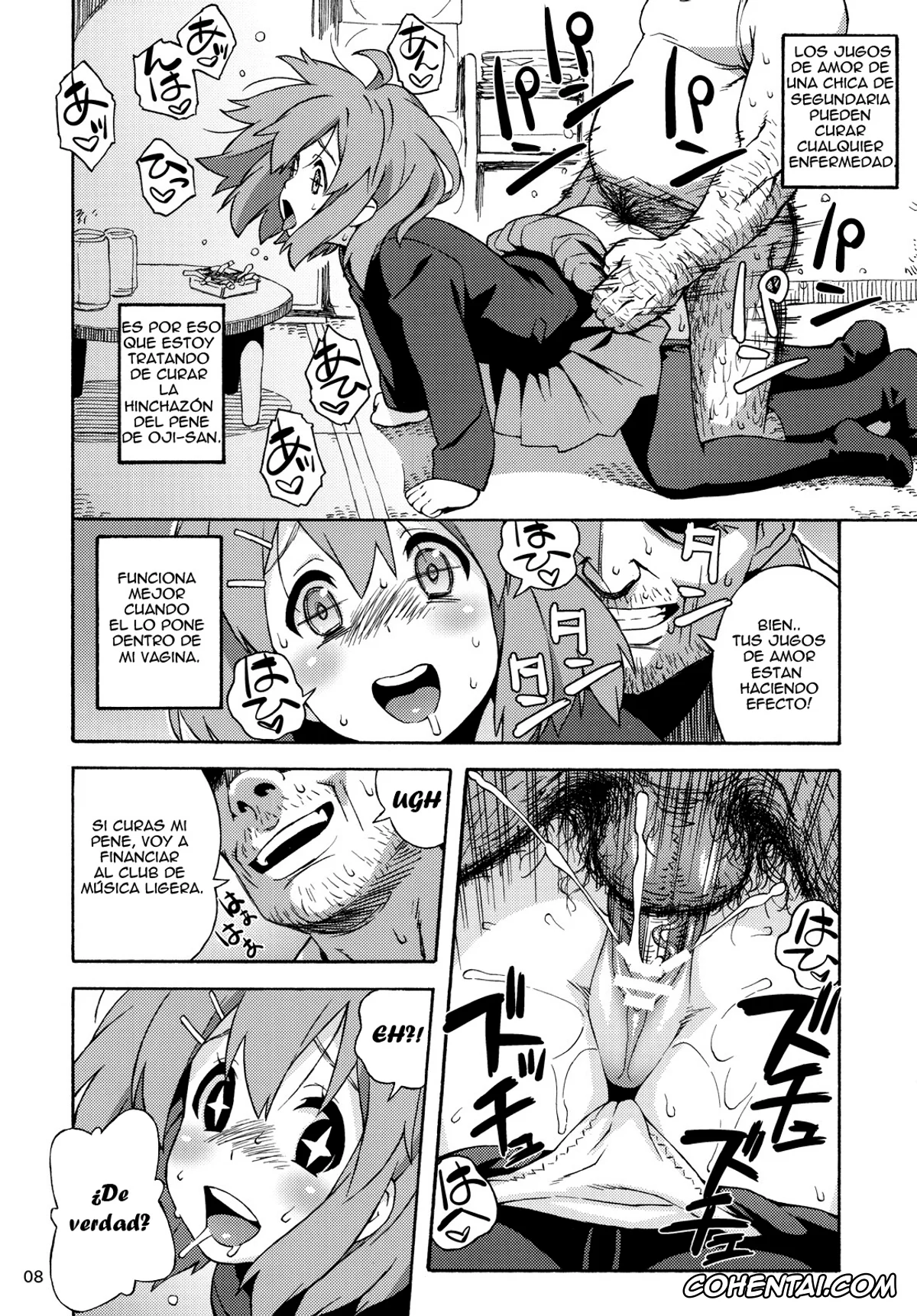 K-ON! porno, Azusa Nakano porno, Yui Hirasawa porno, fortissimo (K-ON!), pagina 8