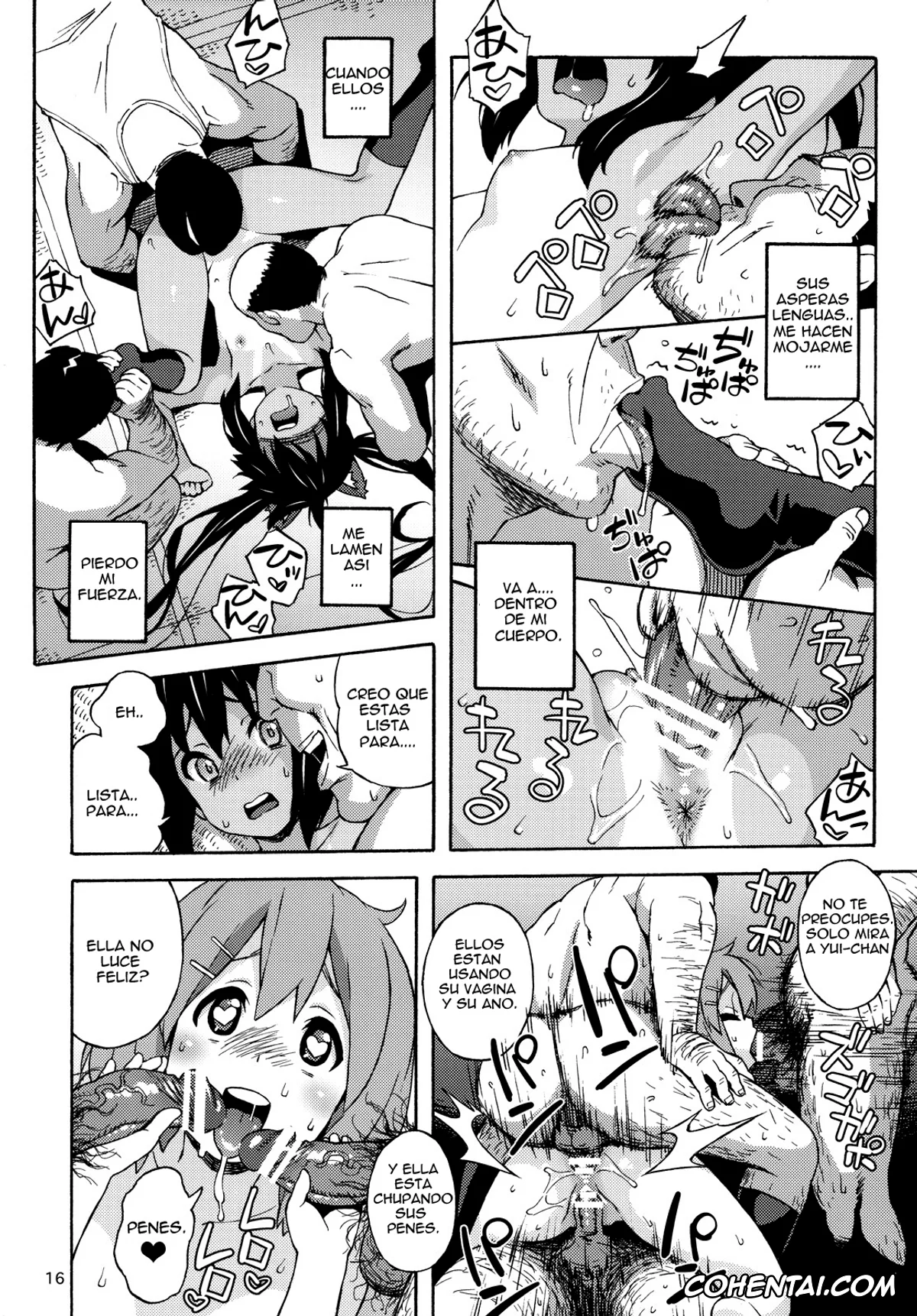 K-ON! xxx, Azusa Nakano xxx, Yui Hirasawa xxx, fortissimo (K-ON!), pagina 16