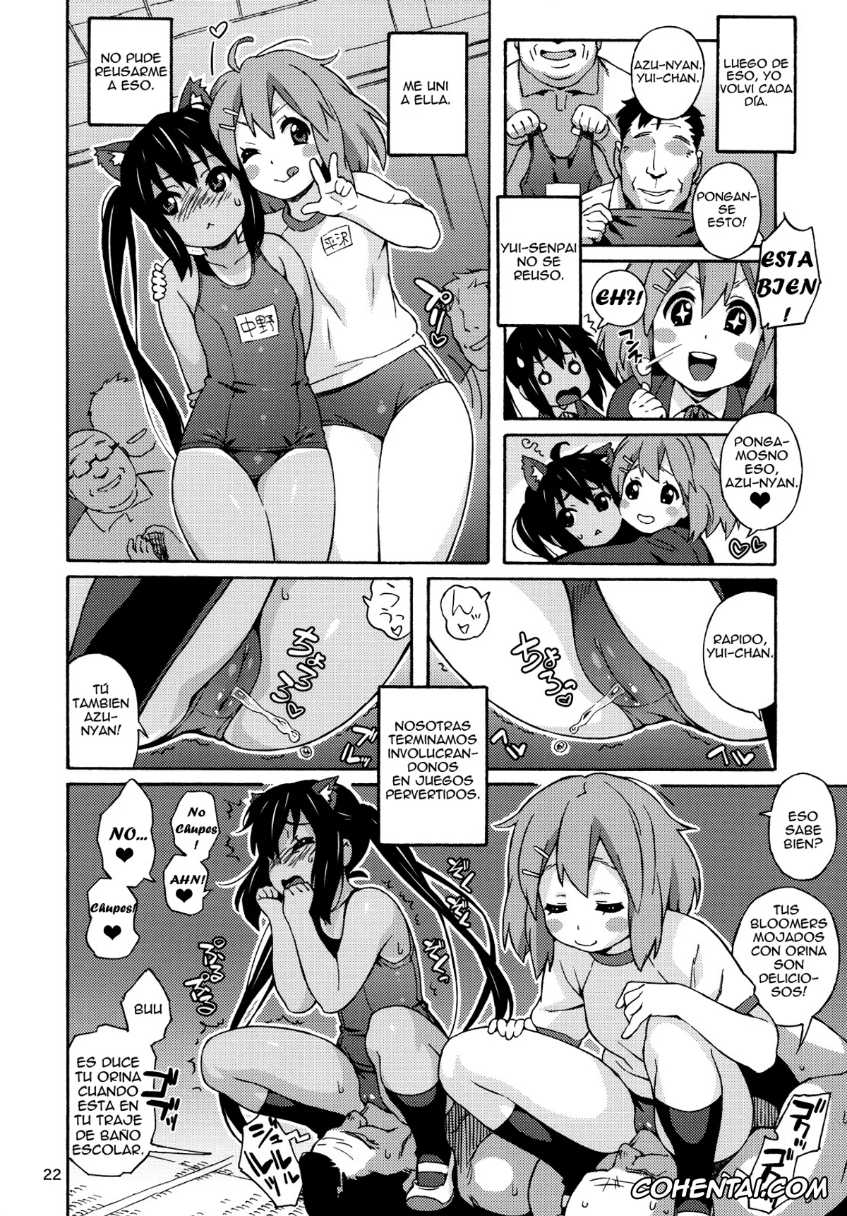 K-ON! xxx, Azusa Nakano xxx, Yui Hirasawa xxx, fortissimo (K-ON!), pagina 22