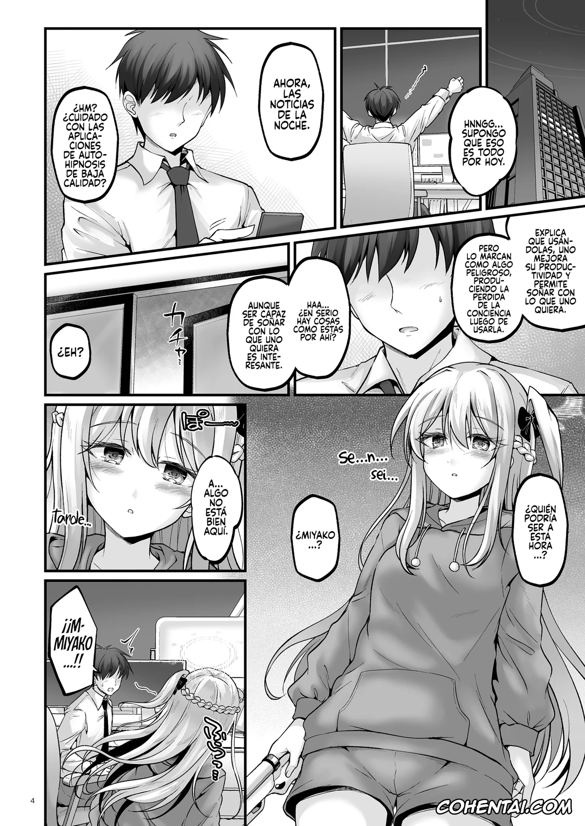 Blue Archive hentai, Miyako Tsukiyuki hentai, Sensei hentai, Yumemiru Usagi (Blue Archive), pagina 3