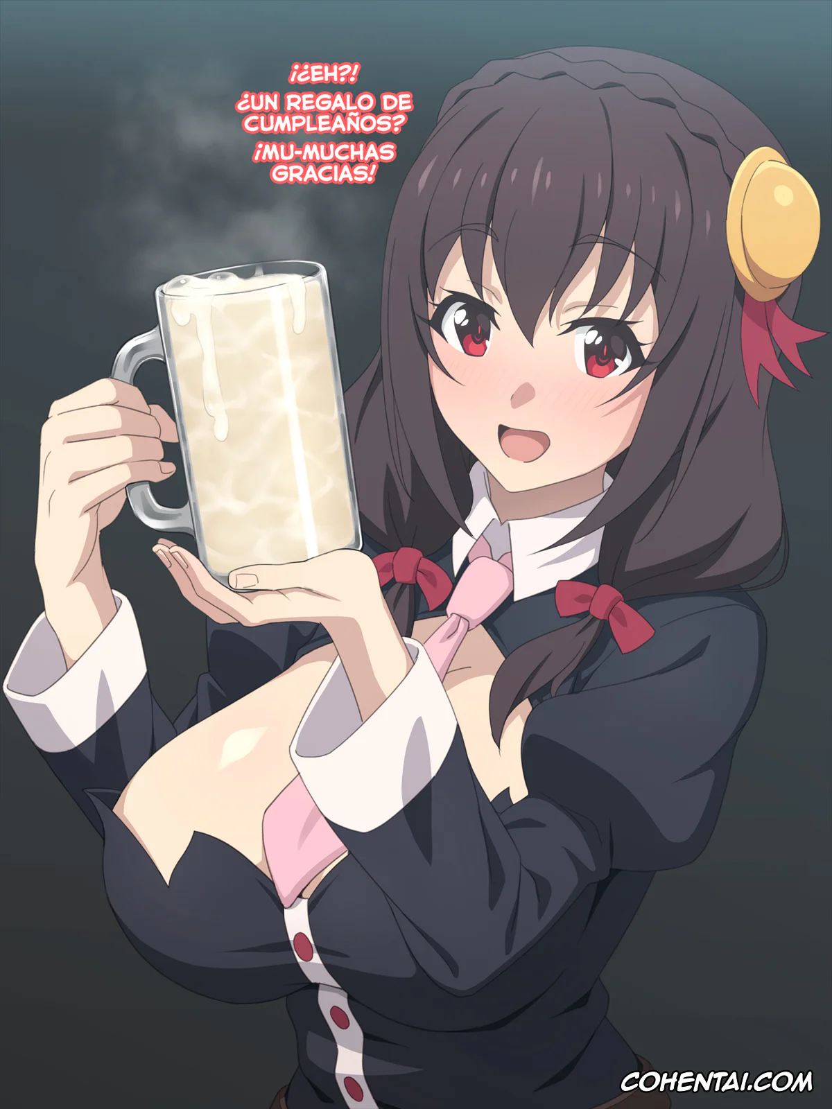 Kono Subarashii Sekai ni Syukufuku o! xxx, Yunyun xxx, Yunyun Semen Jokki (Kono Subarashii Sekai ni Syukufuku o!), pagina 1