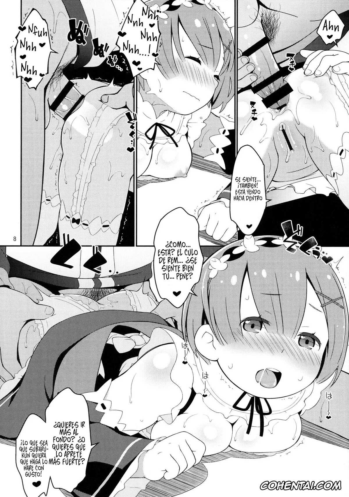 Re:Zero kara Hajimeru Isekai Seikatsu xxx, Rem xxx, Subaru Natsuki xxx, Barusu Kansatsu Nikki (Re:Zero Kara Hajimeru Isekai Seikatsu), pagina 7