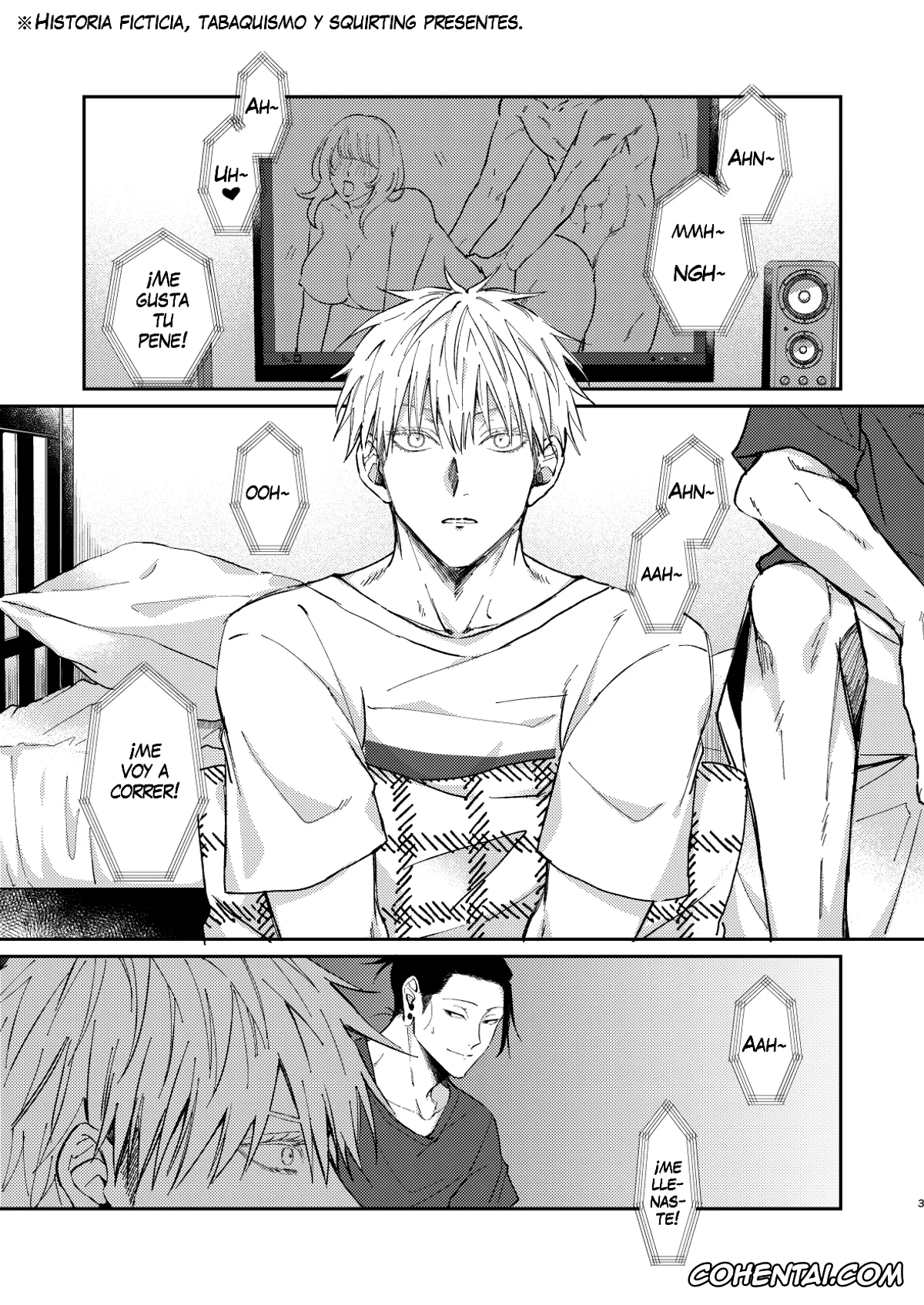Jujutsu Kaisen porno, Satoru Gojo porno, Suguru Geto porno, Yoru datte Omae to Shitai (Jujutsu Kaisen), pagina 2