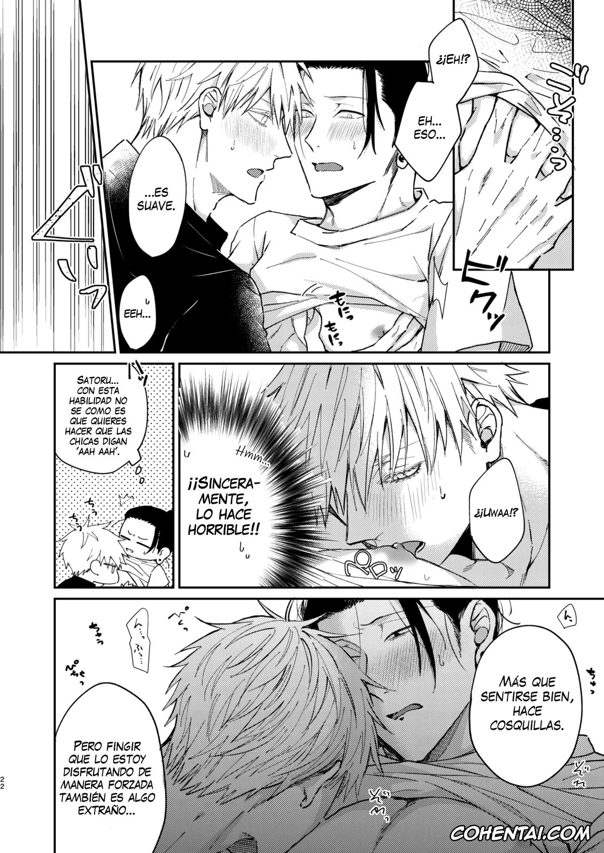 Jujutsu Kaisen hentai, Satoru Gojo hentai, Suguru Geto hentai, Yoru datte Omae to Shitai (Jujutsu Kaisen), pagina 21
