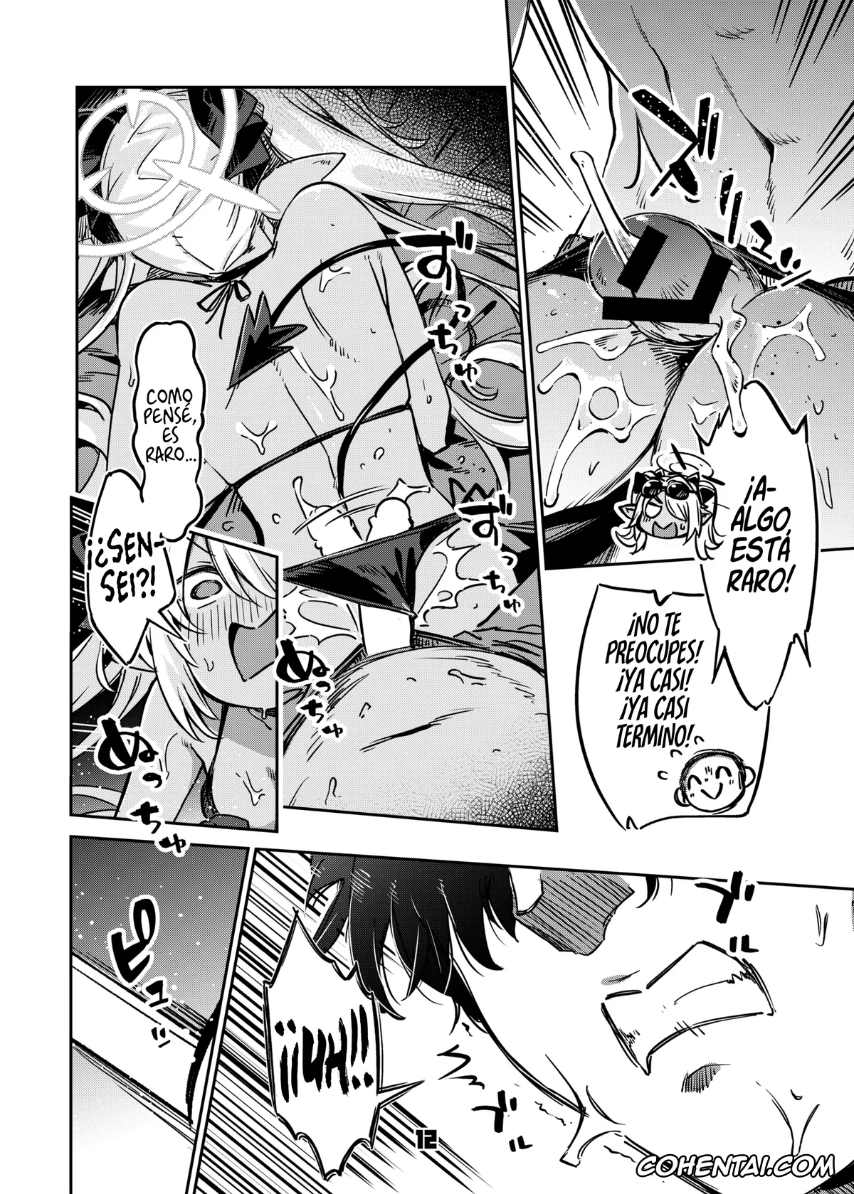 Blue Archive porno, Iori Shiromi porno, Sensei porno, Sensei no Baka! Hentai! Mou Shiranai!! (Blue Archive), pagina 11