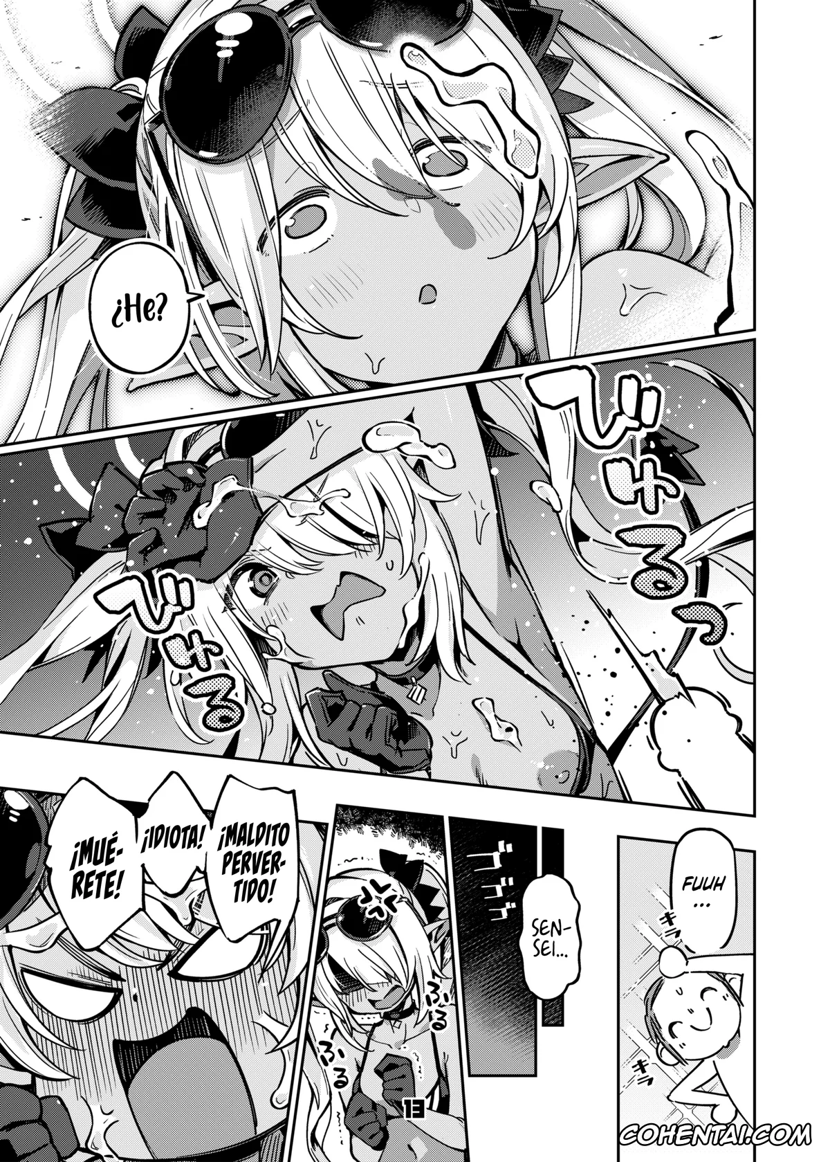 Blue Archive hentai, Iori Shiromi hentai, Sensei hentai, Sensei no Baka! Hentai! Mou Shiranai!! (Blue Archive), pagina 12