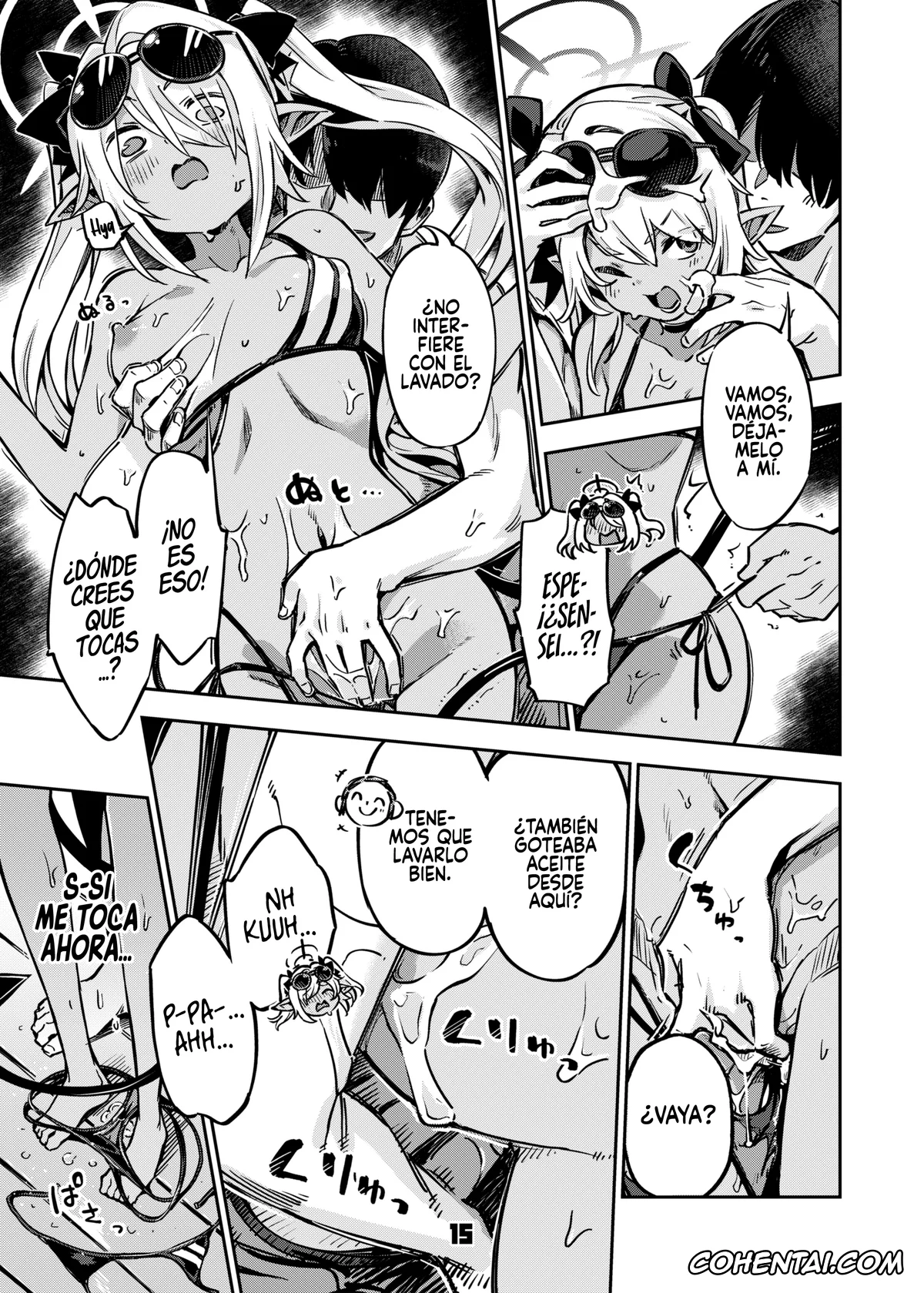 Blue Archive porno, Iori Shiromi porno, Sensei porno, Sensei no Baka! Hentai! Mou Shiranai!! (Blue Archive), pagina 14