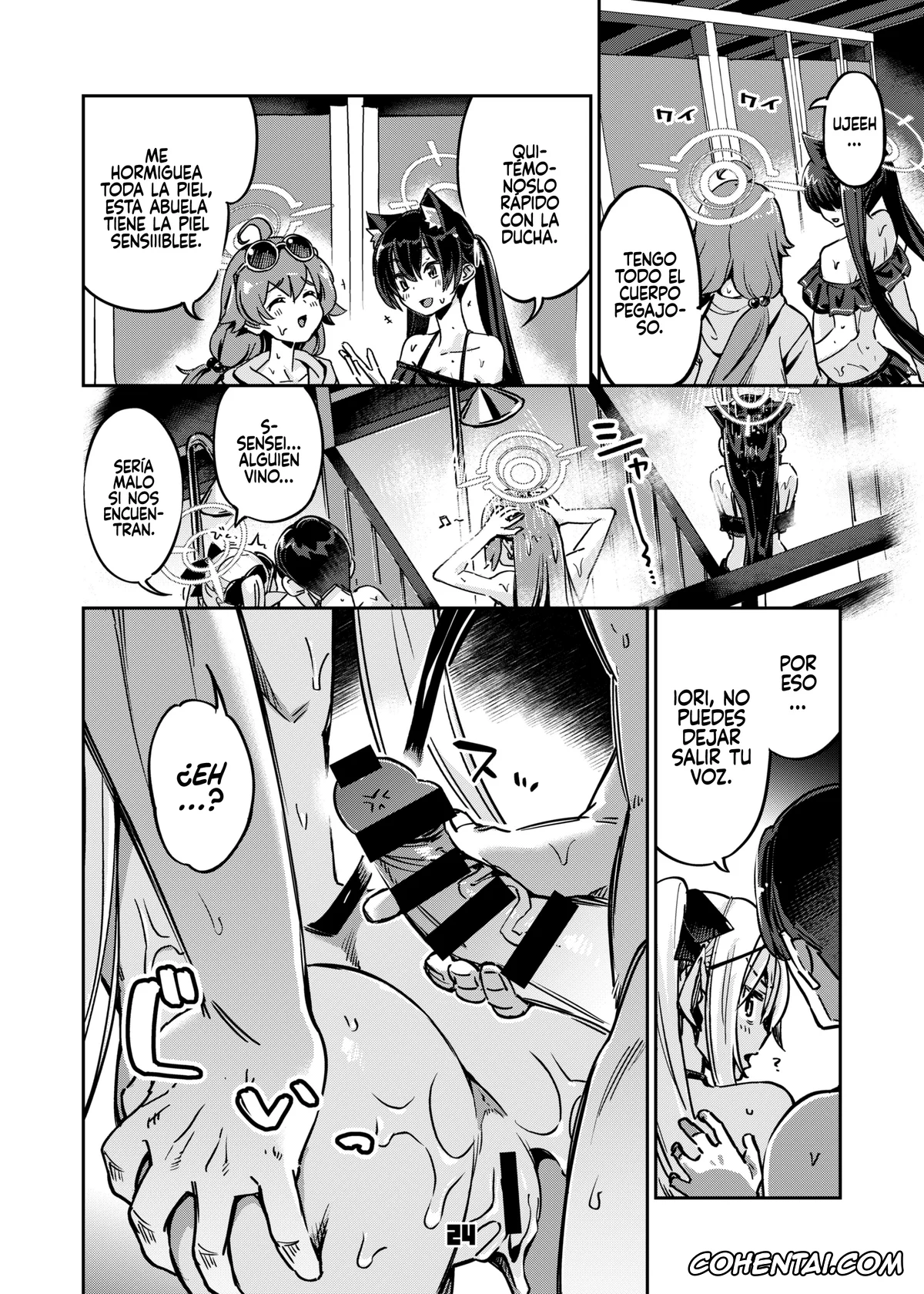 Blue Archive porno, Iori Shiromi porno, Sensei porno, Sensei no Baka! Hentai! Mou Shiranai!! (Blue Archive), pagina 23