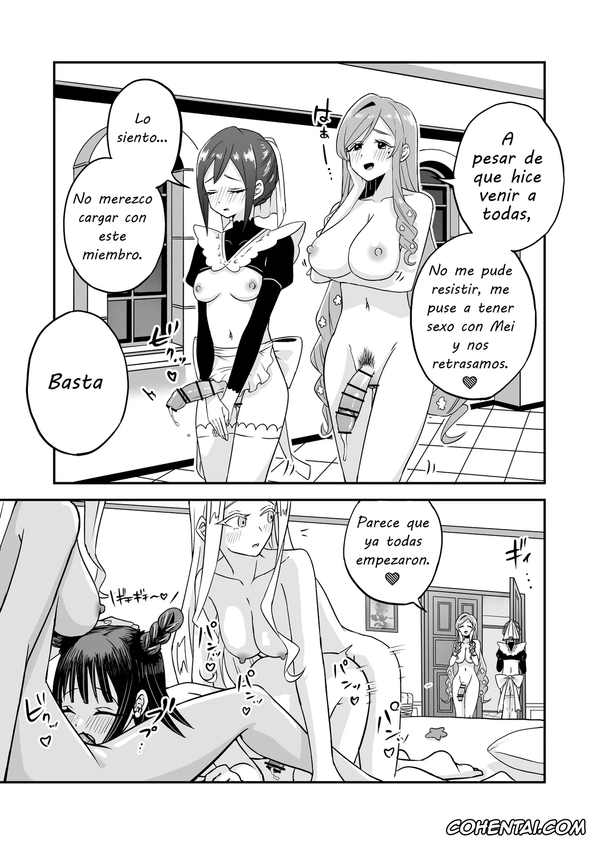 Kimi no Koto ga Daidaidaidaidaisuki na 100-nin no Kanojo xxx, Chiyo Iin xxx, Hahari Hanazono xxx, Hakari Hanazono xxx, Karane Inda xxx, Kishika Torotoro xxx, Kurumi Haraga xxx, Kusuri Yakuzen xxx, Mai Meido xxx, Mimimi Utsukushisugi xxx, Nano Eiai xxx, Shizuka Yoshimoto xxx, Rentarou Family Futanari Party (Kimi no Koto ga Daidaidaidaidaisuki na 100-nin no Kanojo), pagina 1