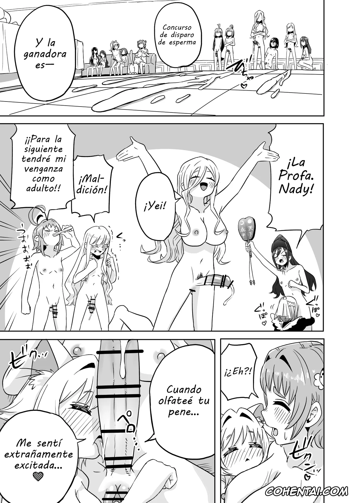 Kimi no Koto ga Daidaidaidaidaisuki na 100-nin no Kanojo hentai, Chiyo Iin hentai, Hahari Hanazono hentai, Hakari Hanazono hentai, Karane Inda hentai, Kishika Torotoro hentai, Kurumi Haraga hentai, Kusuri Yakuzen hentai, Mai Meido hentai, Mimimi Utsukushisugi hentai, Nano Eiai hentai, Shizuka Yoshimoto hentai, Rentarou Family Futanari Party (Kimi no Koto ga Daidaidaidaidaisuki na 100-nin no Kanojo), pagina 9