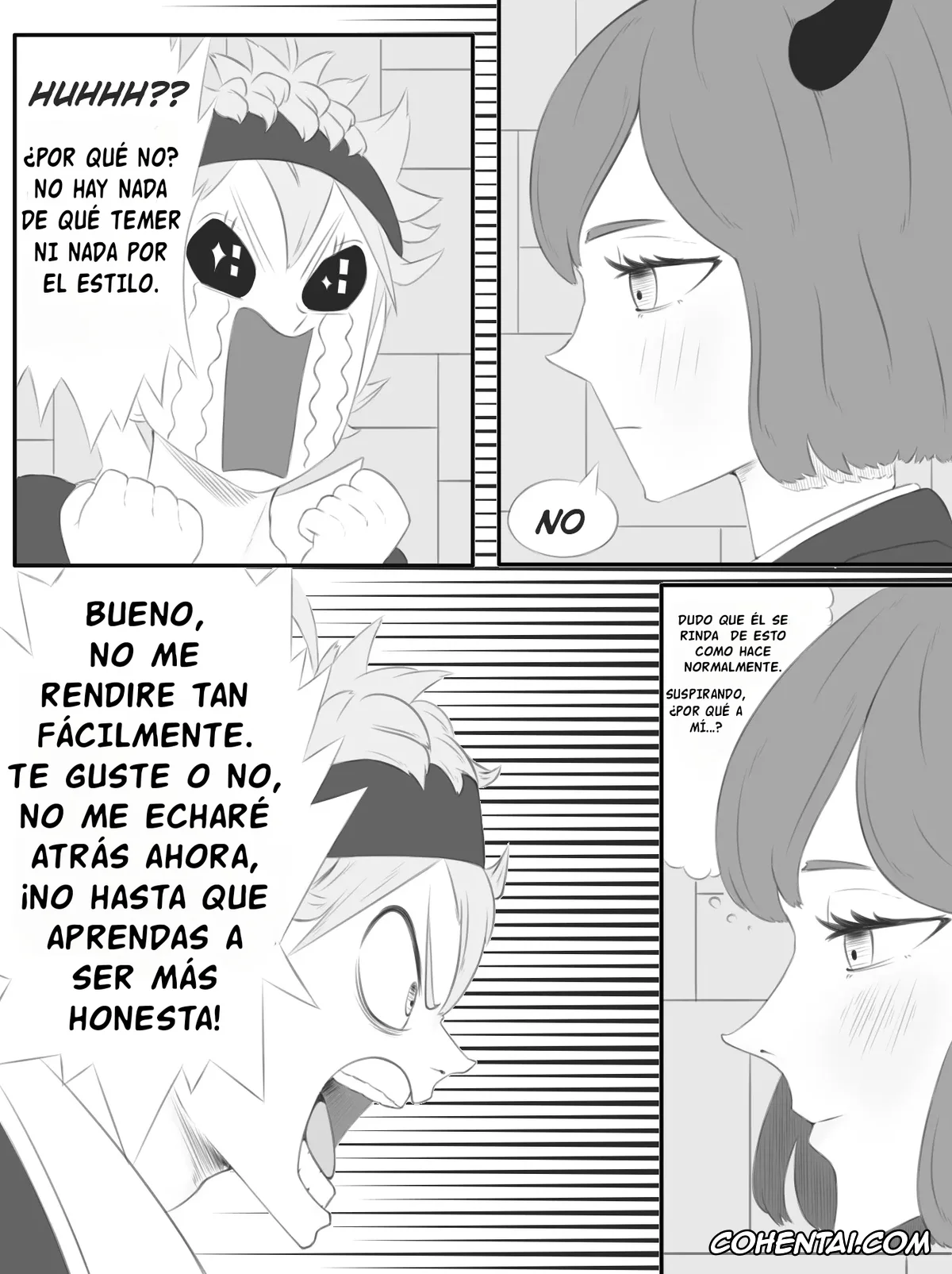 Black Clover porno, Asta porno, Secre Swallowtail porno, NERO X ASTA (Black Clover), pagina 8