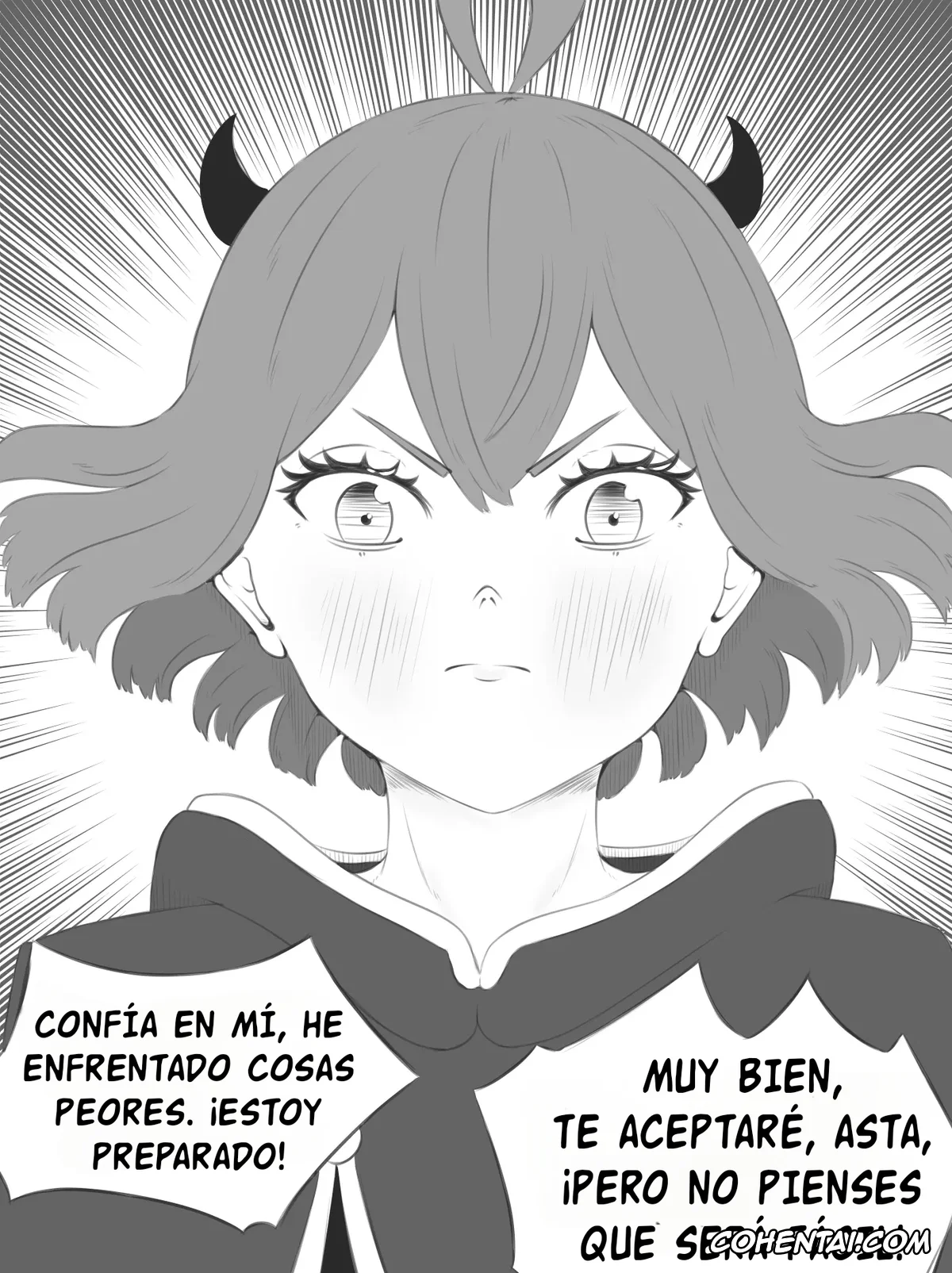 Black Clover hentai, Asta hentai, Secre Swallowtail hentai, NERO X ASTA (Black Clover), pagina 9