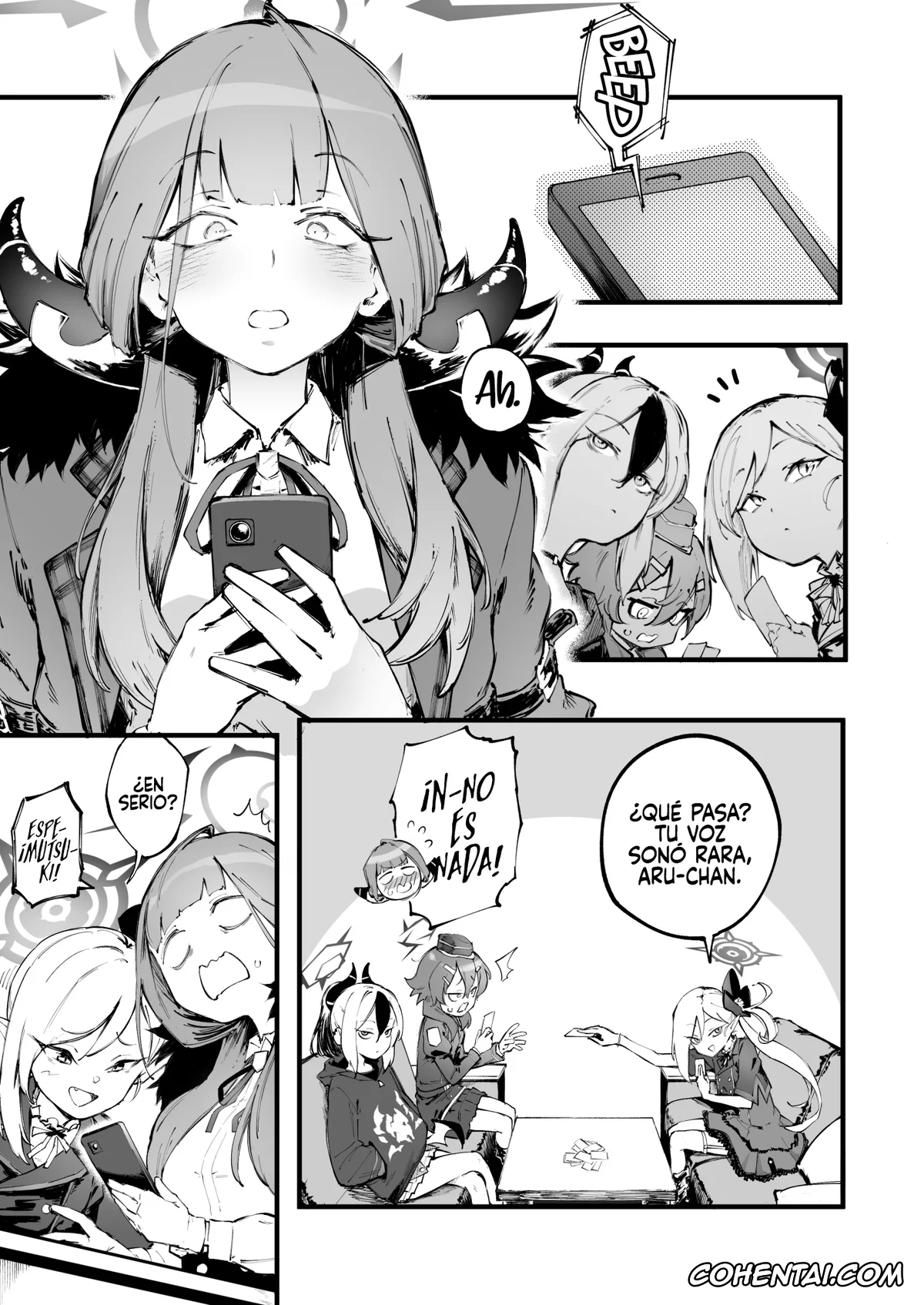 Blue Archive xxx, Aru Rikuhachima xxx, Sensei xxx, Suki da yo Rikuhachima (Blue Archive), pagina 4