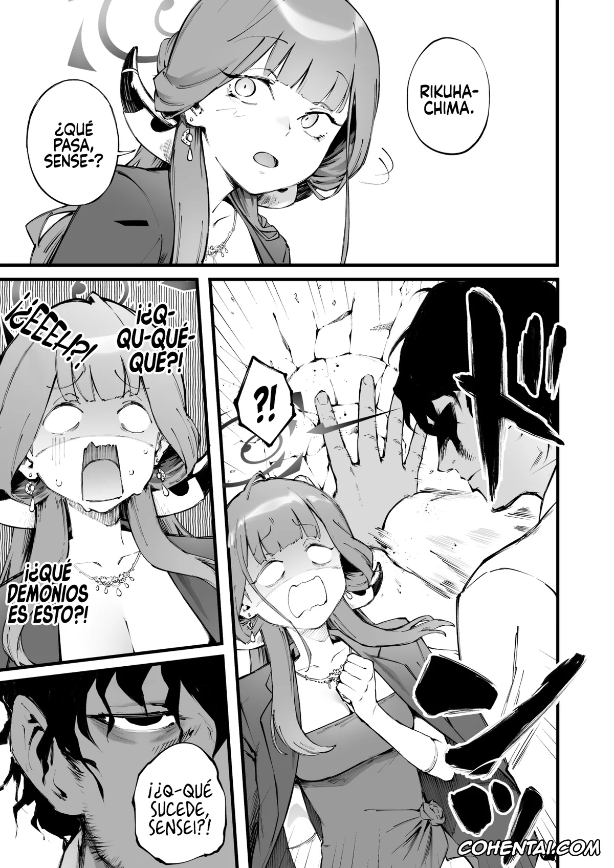 Blue Archive xxx, Aru Rikuhachima xxx, Sensei xxx, Suki da yo Rikuhachima (Blue Archive), pagina 10