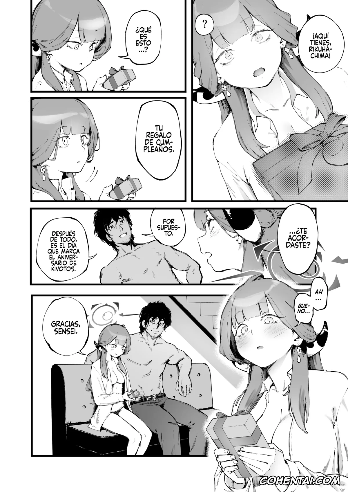 Blue Archive hentai, Aru Rikuhachima hentai, Sensei hentai, Suki da yo Rikuhachima (Blue Archive), pagina 27